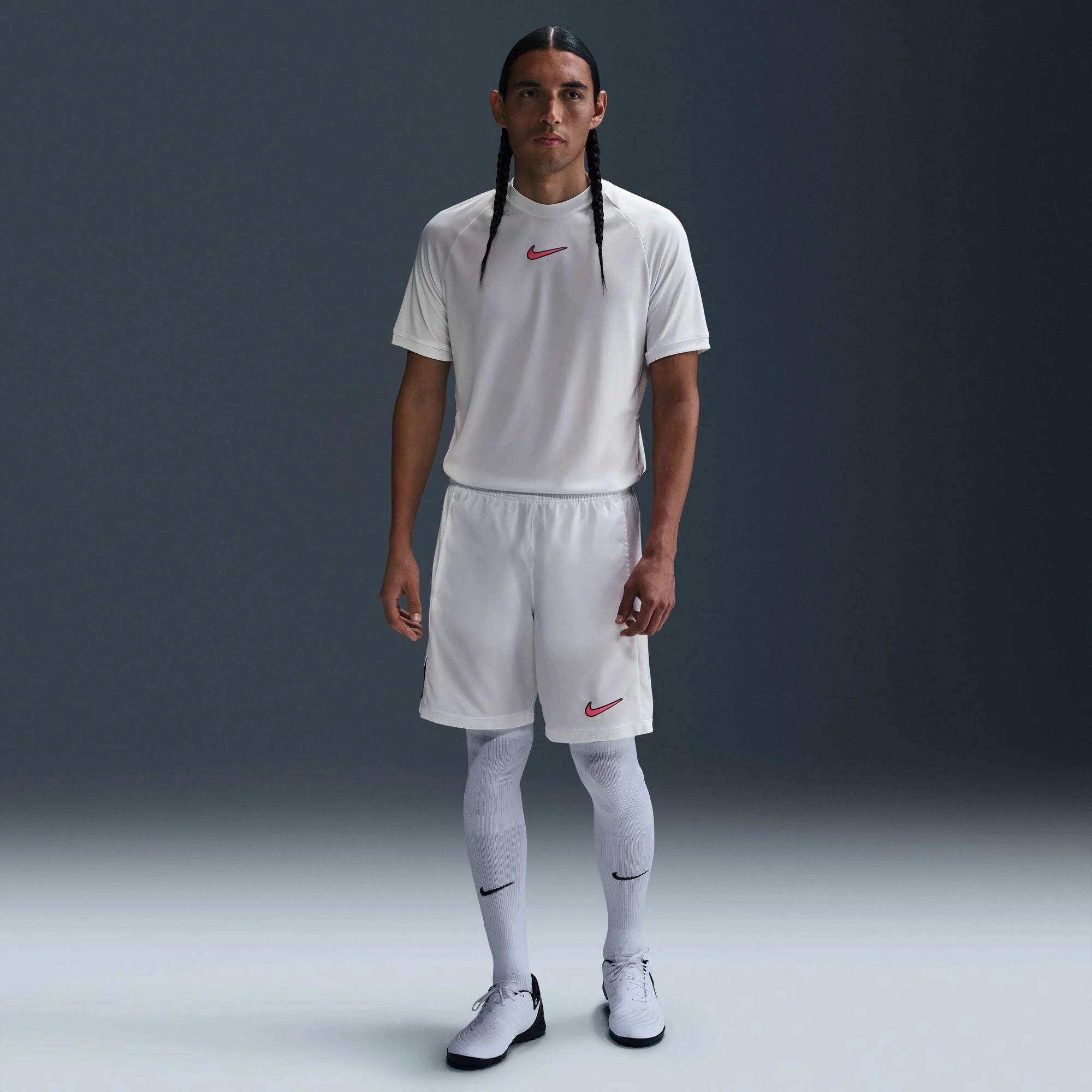 Мъжки къс панталон Nike Academy Dri-FIT Football Shorts - HJ4247-121 модел отпред