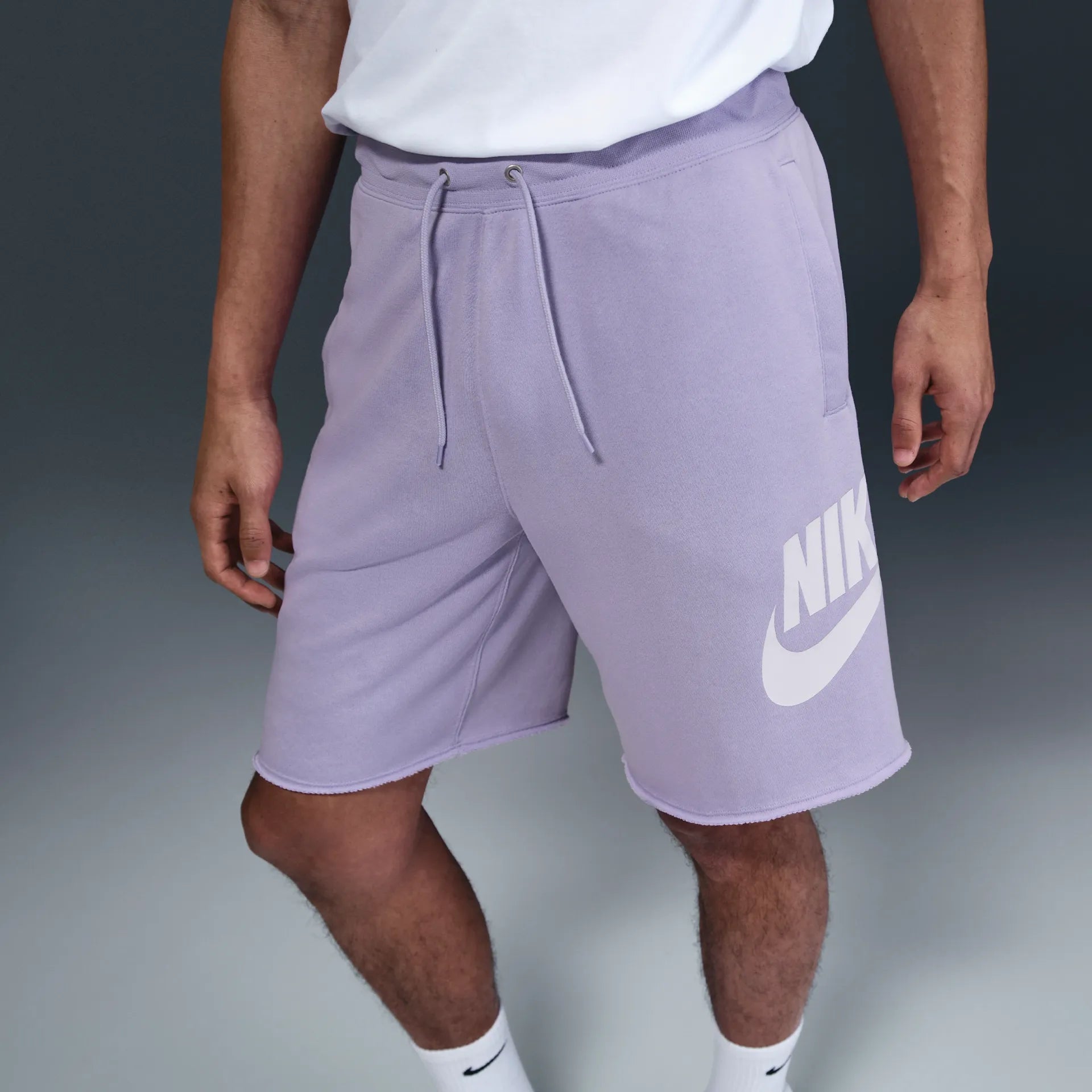 Мъжки къс панталон Nike Club Men's French Terry Alumni Shorts - FQ4950-515