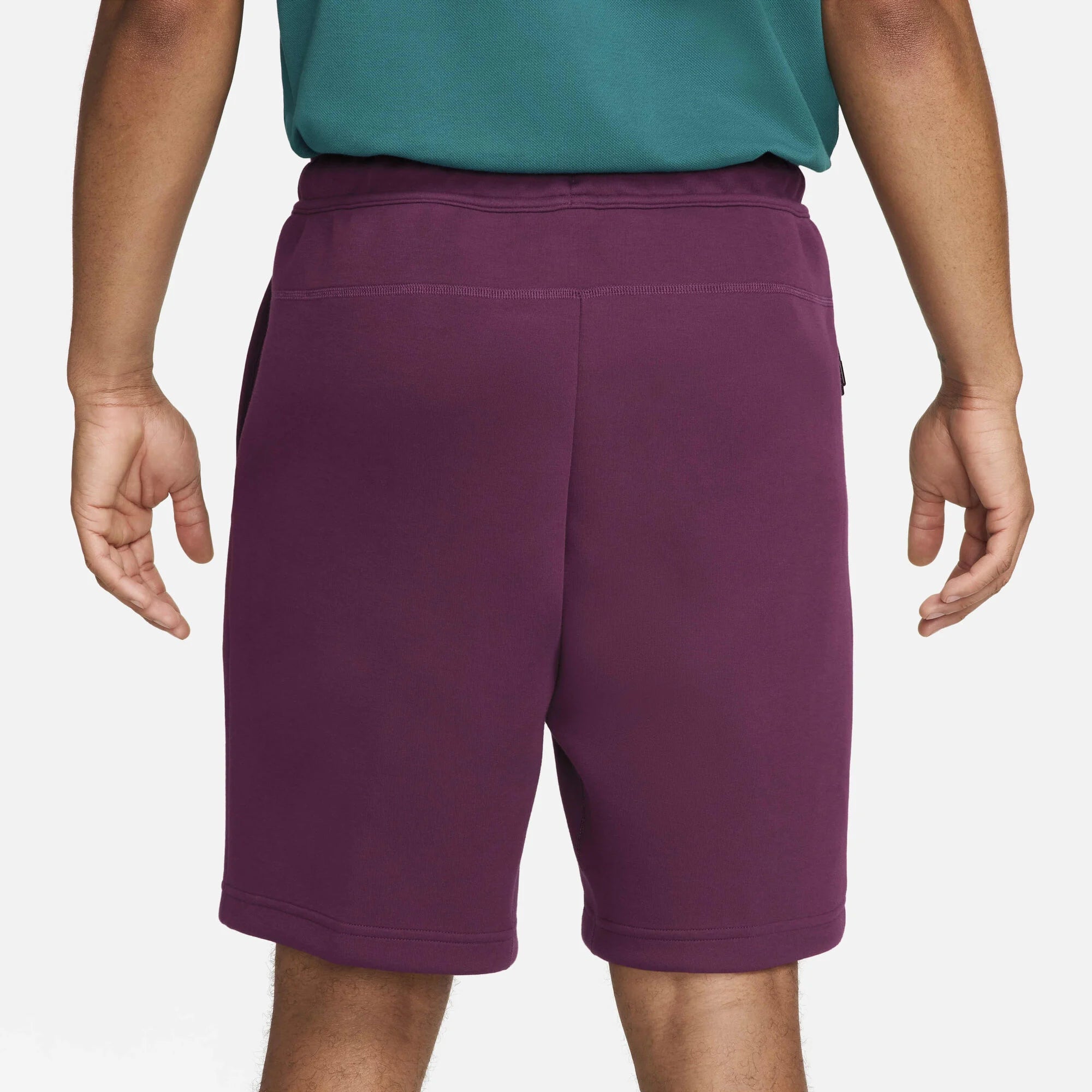 Мъжки къс панталон Nike PSG Tech Fleece Shorts - FN8481-610 отзад