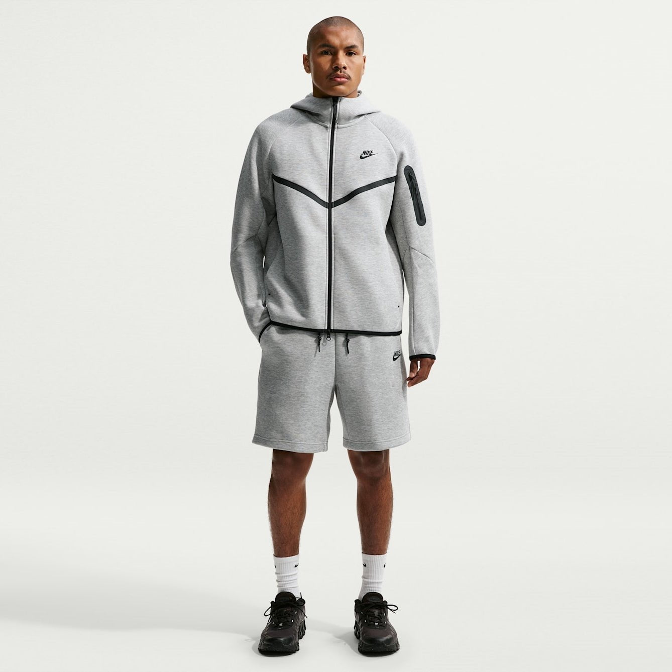 Мъжки къс панталон Nike Tech Fleece Shorts - IM0693-010 модел опред