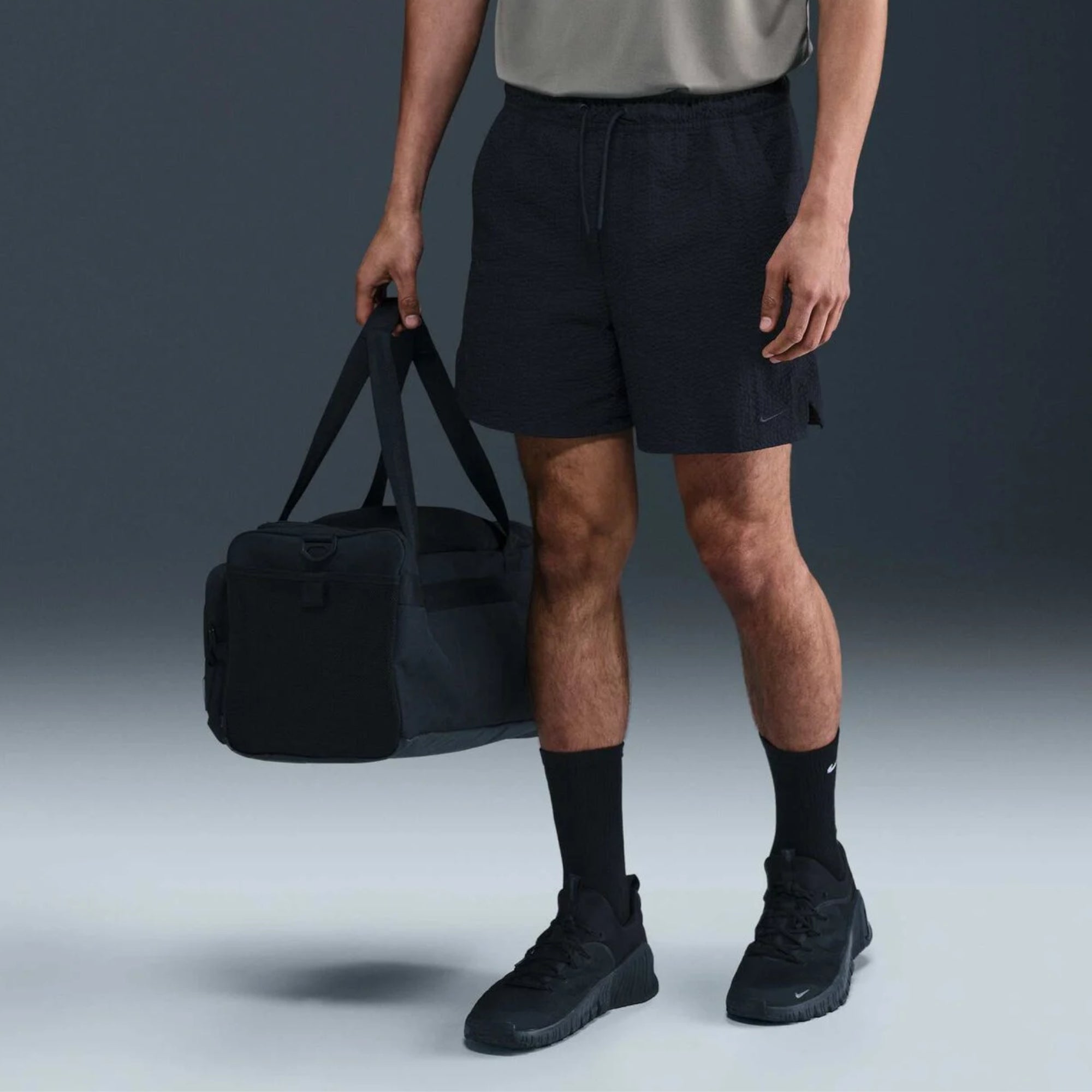 Мъжки къс панталон Nike Unlimited Dri-FIT Unlined Seersucker Versatile Shorts - HJ4091-010
