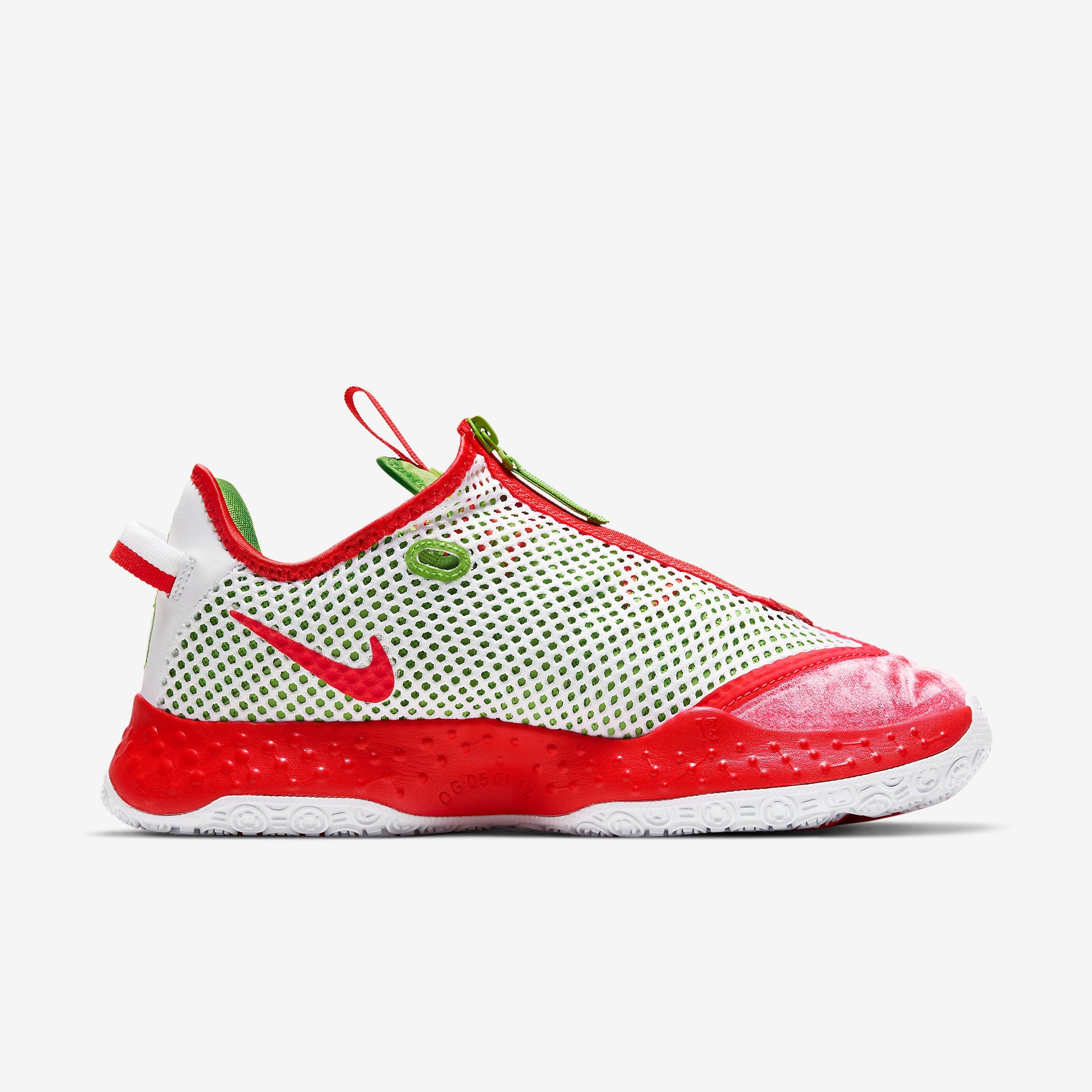 Мъжки маратонки Nike PG 4 "Christmas" - CD5079-602 отстрани