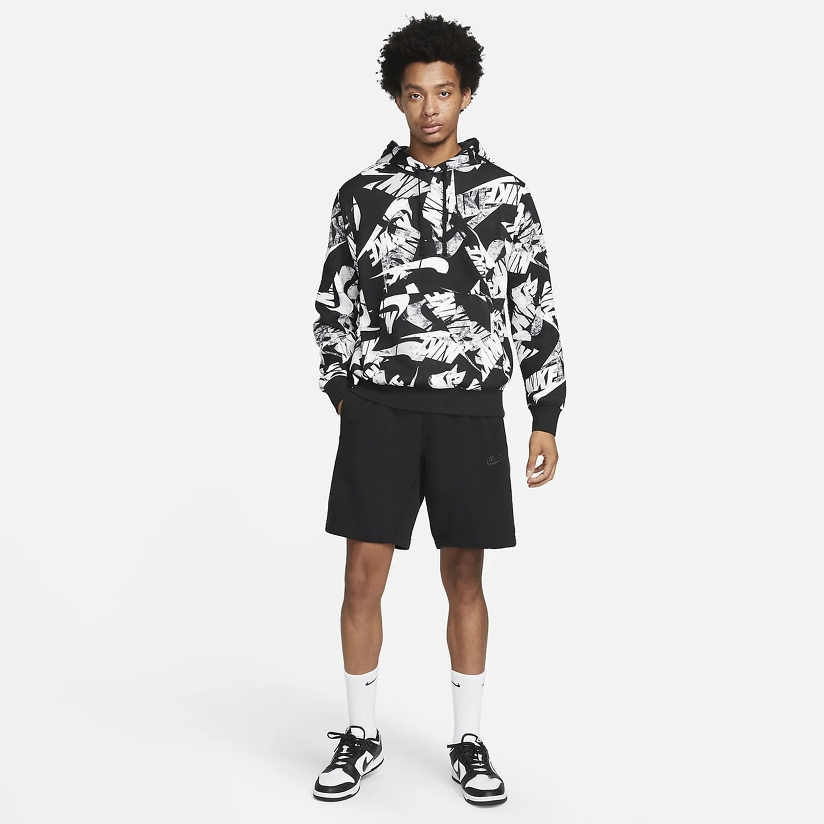 Мъжко худи Nike Allover Print Hoodie - Airhouse
