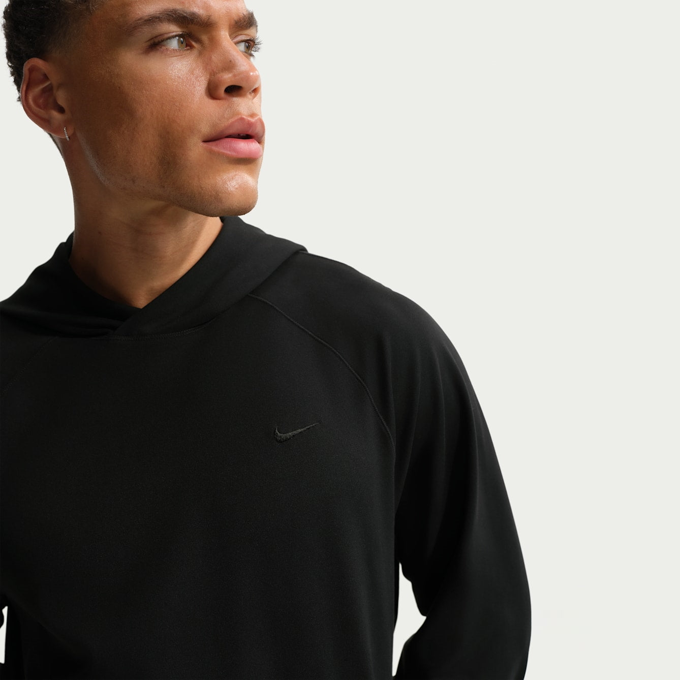 Мъжко худи Nike Primary NanoKnit Dri-FIT UV Protection Pullover Performance Hoodie - II1304-010 отпред