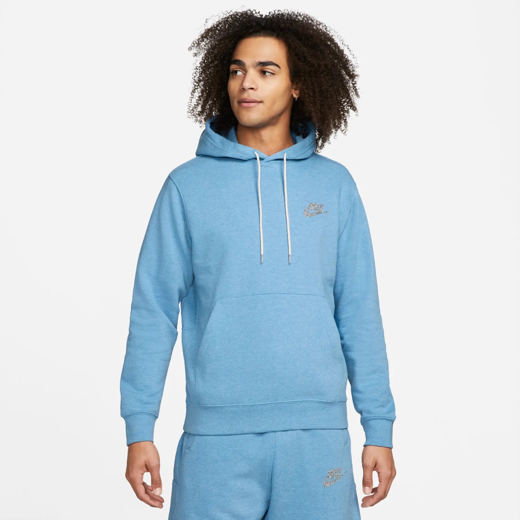 Мъжко худи Nike Sportswear Revival Fleece Hoodie - DM5624-469