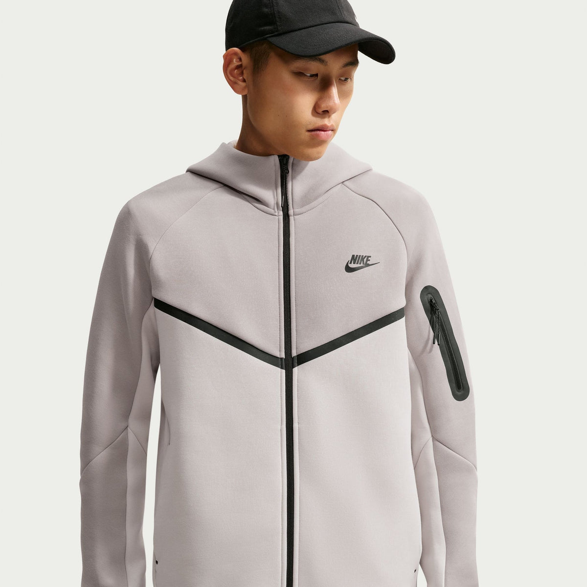 Мъжко худи Nike Tech Fleece Windrunner Full-Zip Hoodie - HV0949-009