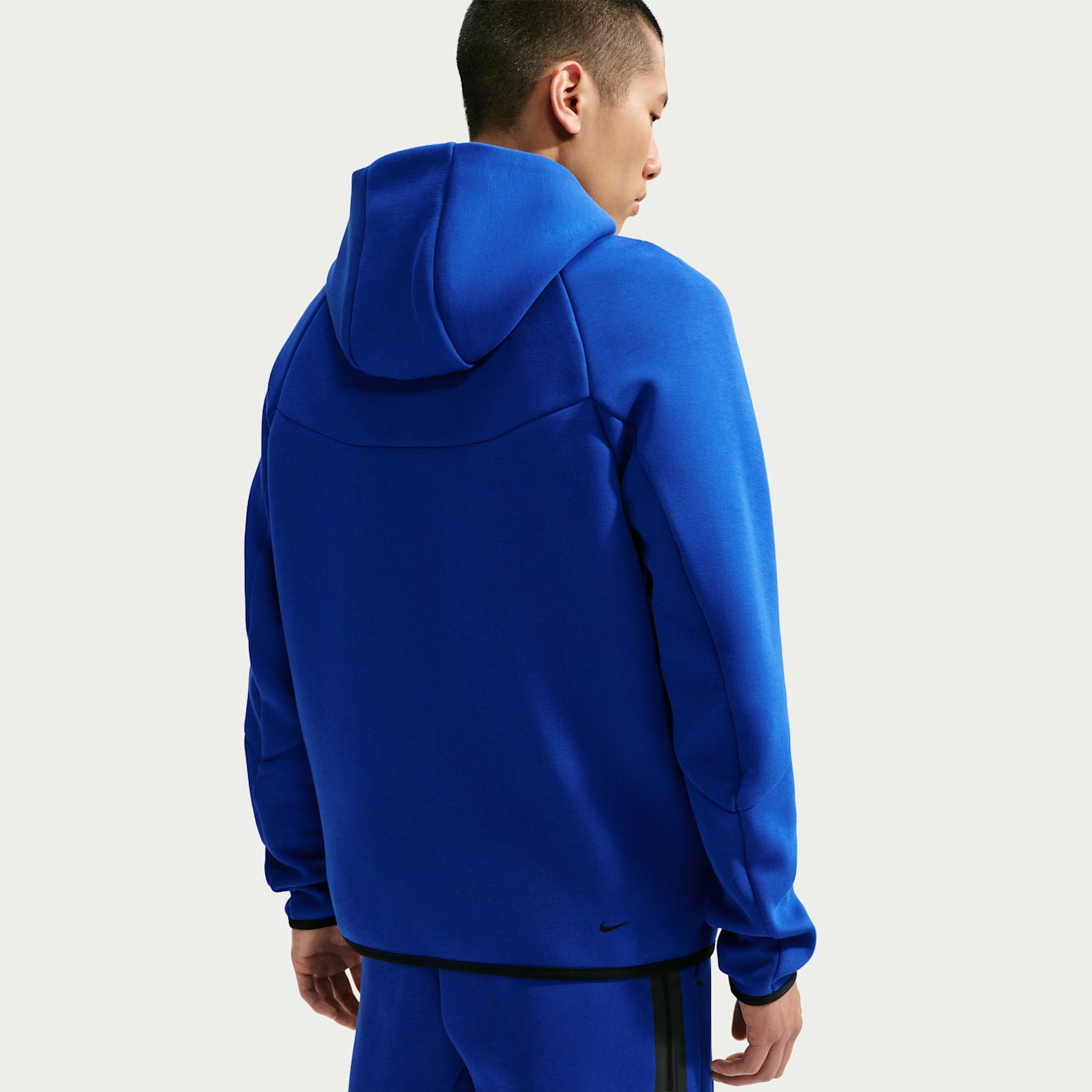 Мъжко худи Nike Tech Fleece Windrunner Full-Zip Hoodie - HV0949-417 отзад