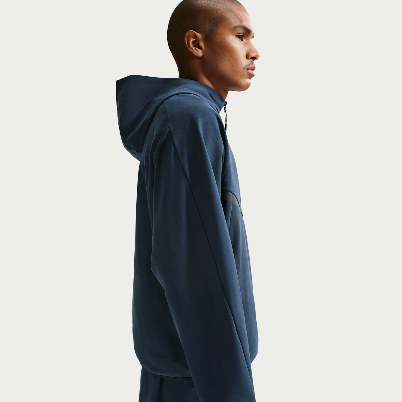 Мъжко яке Nike Tech Shori Knit Full-Zip Windrunner Jacket IF1345-451 отстрани