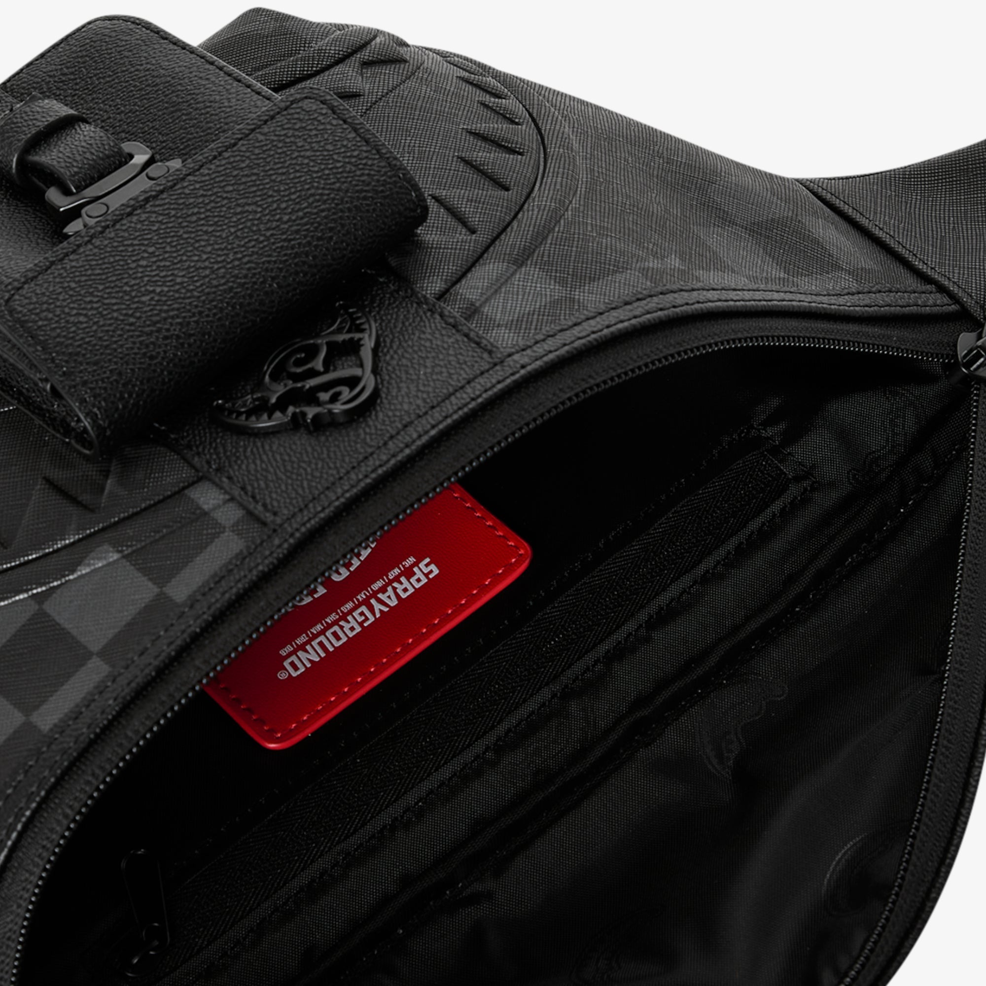 Унисекс чанта Sprayground 3AM Mix Up V2 Savvy Crossbody - 910B9055NSZ детайл джоб