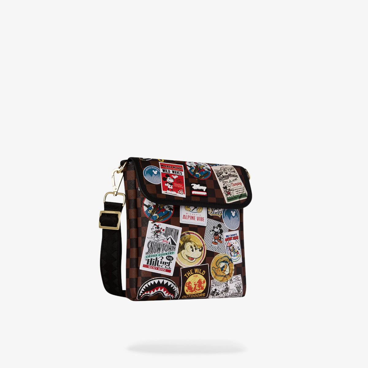 Унисекс чанта Sprayground MICKEY MOUSE GLOBAL MOGUL MESSENGER SLING - 910B8937NSZ отстрани