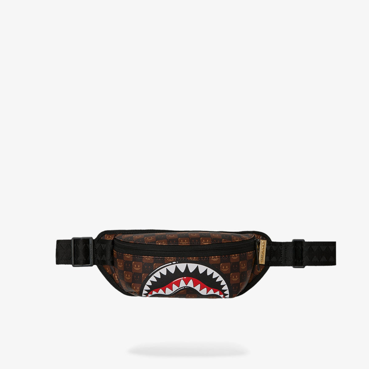 Унисекс чанта Sprayground Sharks In Paris WTF Bubble Brown Check Crossbody - 910B9309NSZ