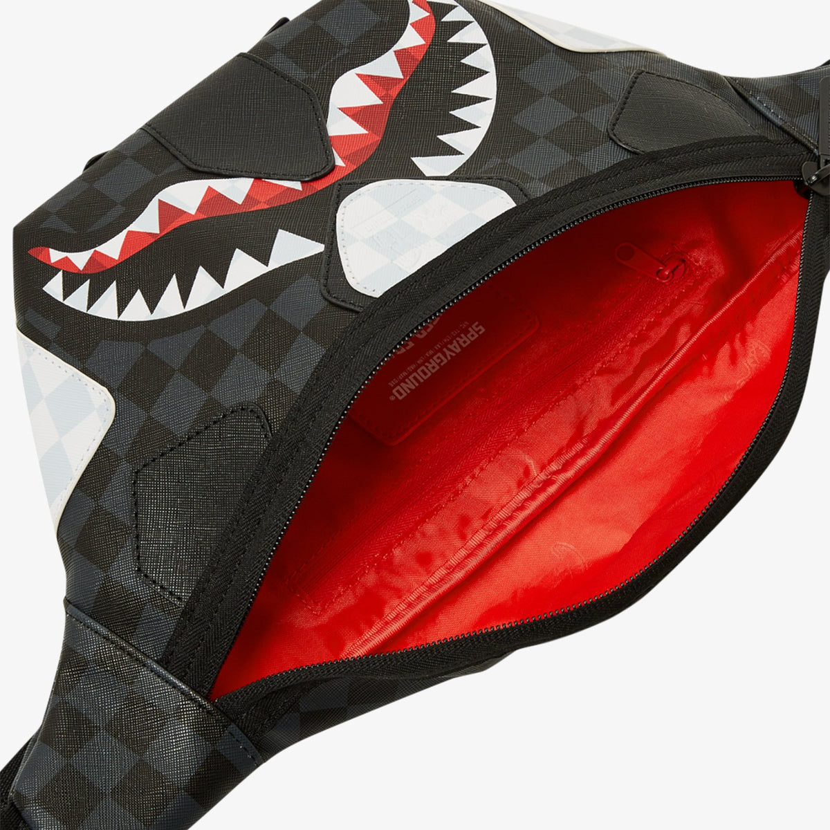 Унисекс чанта Sprayground Triple Decker Crossbody Bag - 910B6168NSZ детайл джоб