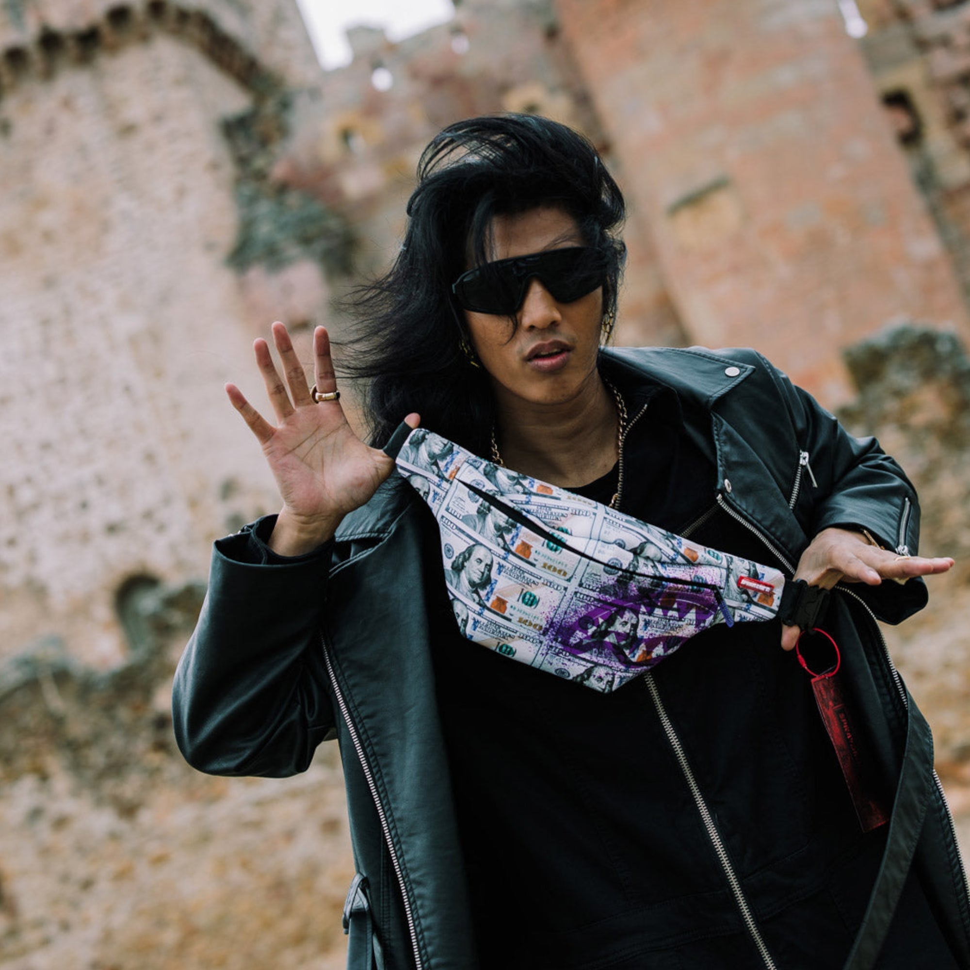 Унисекс чанта Sprayground Billions In The Bank Crossbody - Airhouse