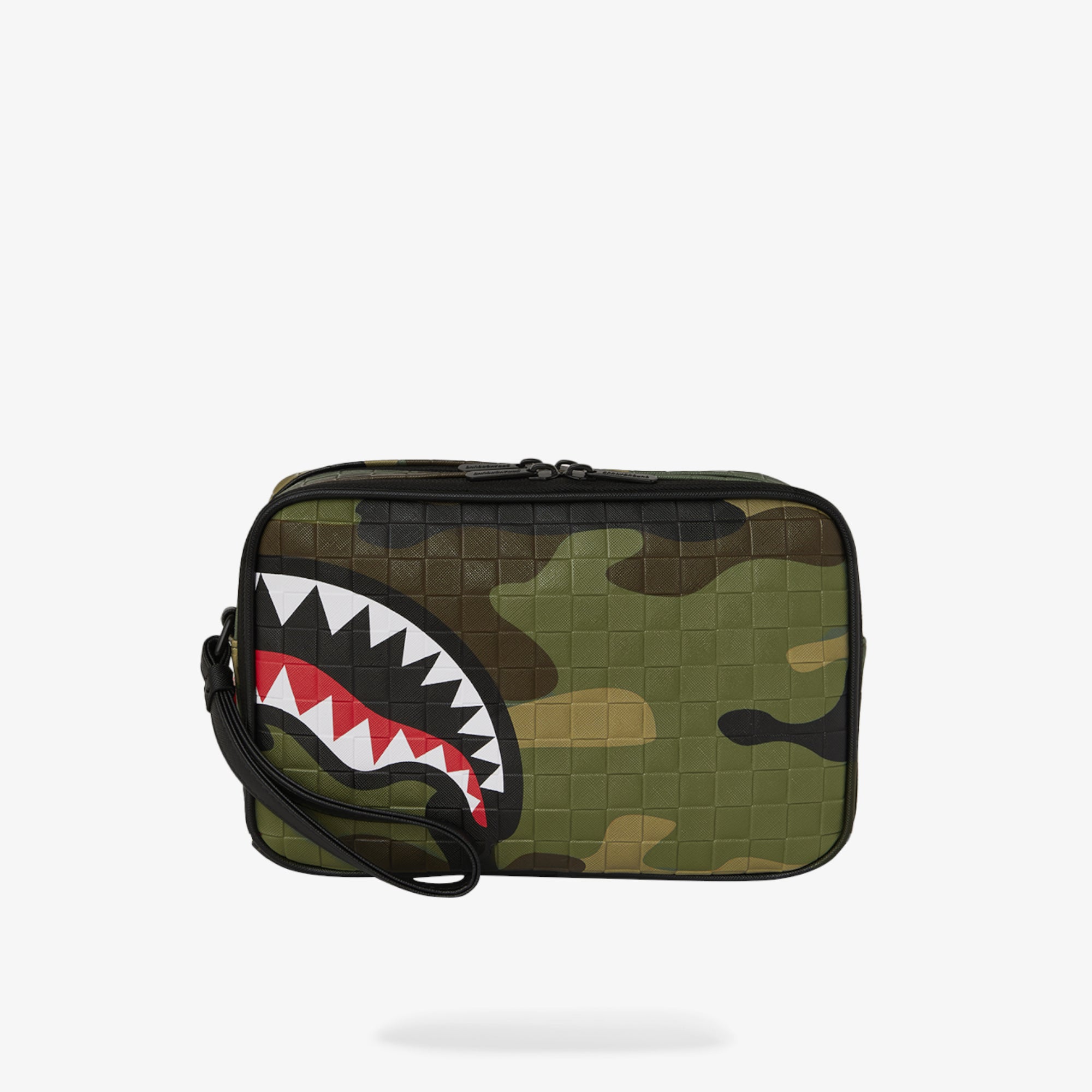 Унисекс чанта Sprayground Woodland Camo Check Toiletry Bag - Airhouse