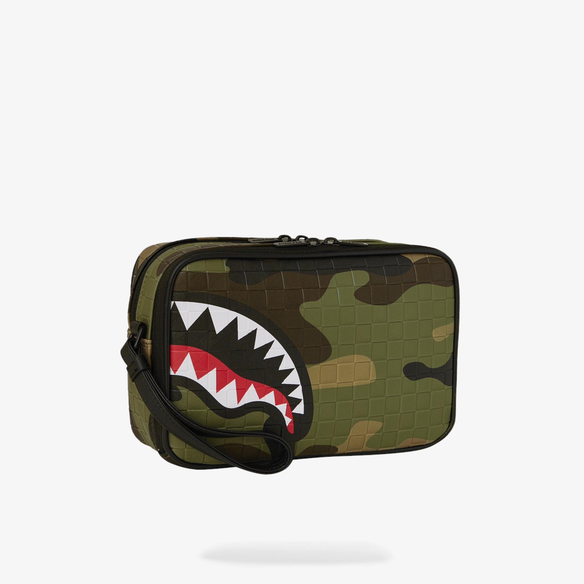 Унисекс чанта Sprayground Woodland Camo Check Toiletry Bag - Airhouse