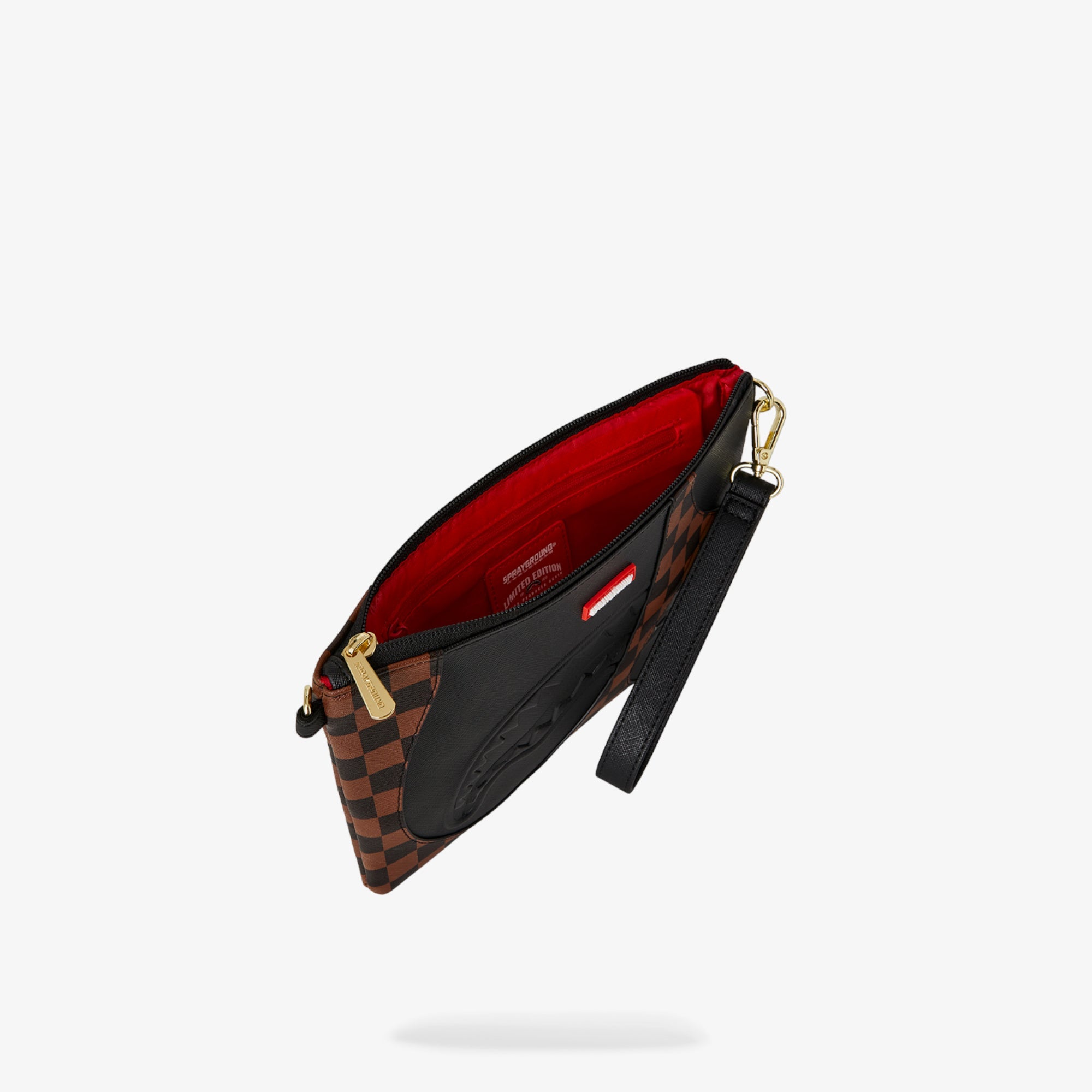 Унисекс клъч Sprayground Jetstream Brown Crossover Clutch - Airhouse