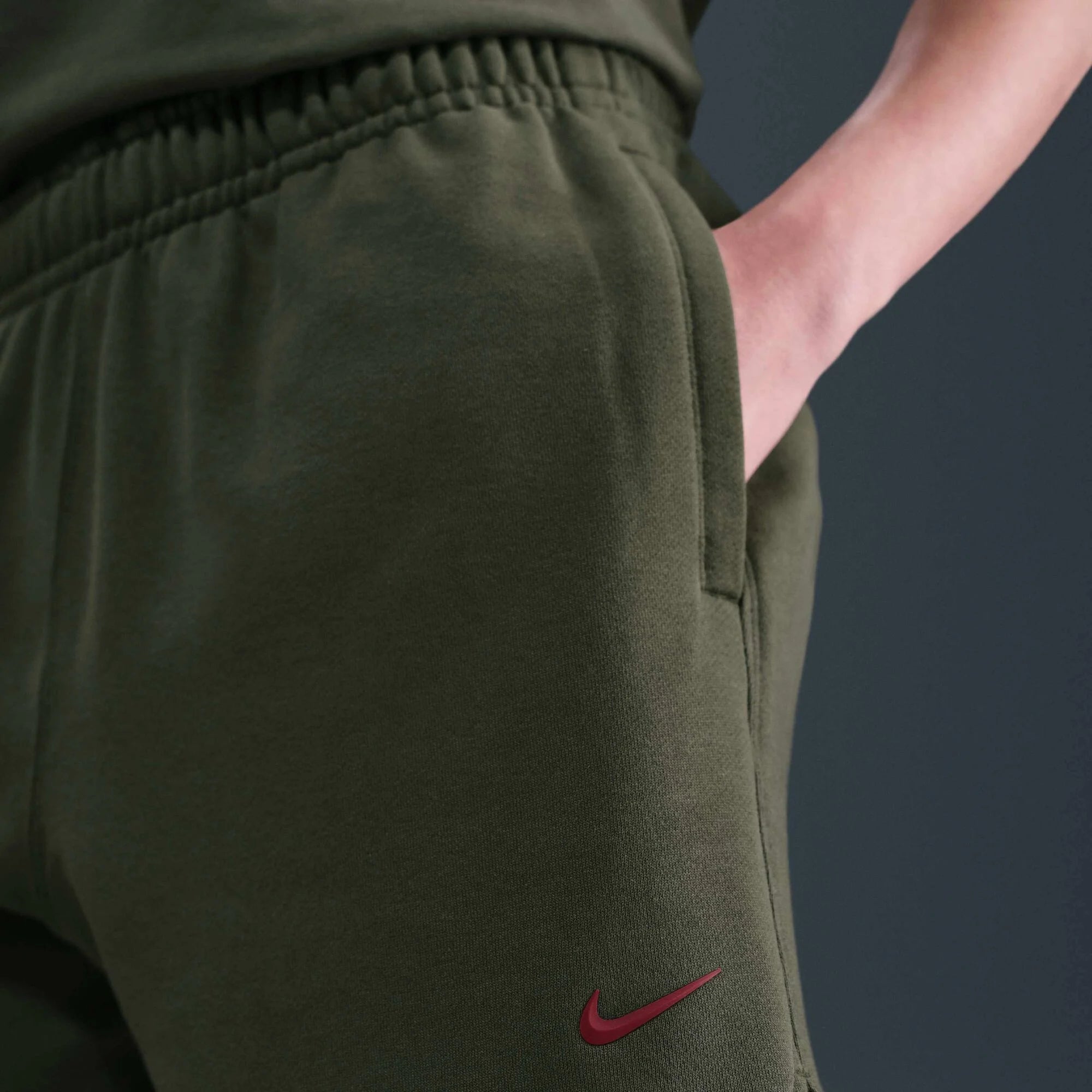 Унисекс къс панталон Nike X Nocta Cardinal Fleece Shorts - FQ0408-325 детайл джоб