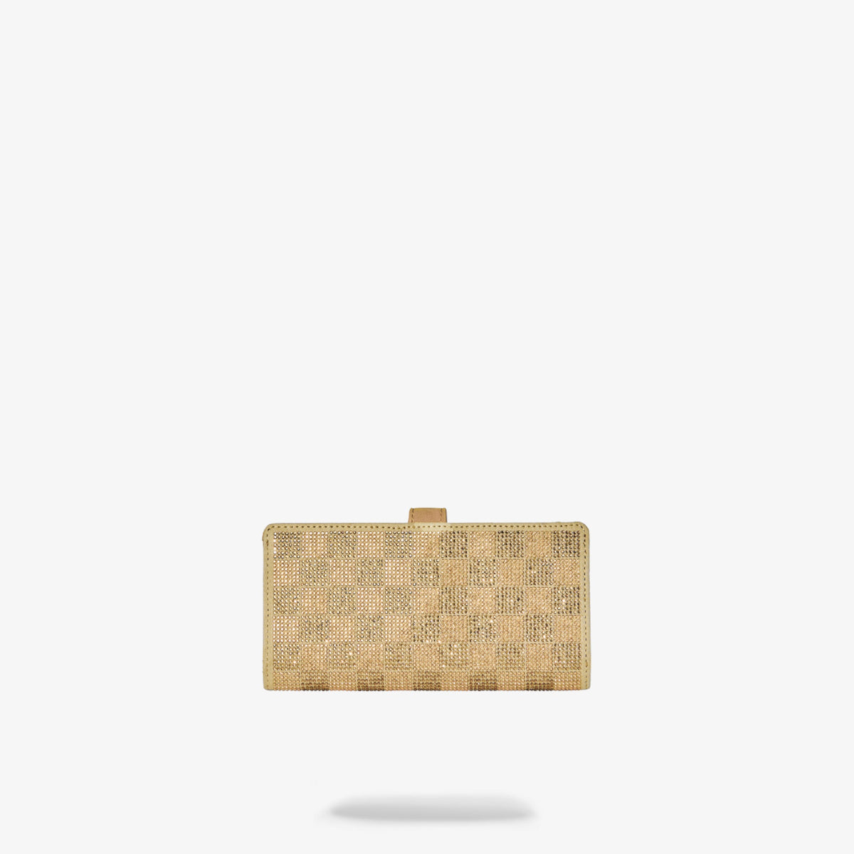 Унисекс портмоне Sprayground 2 Tone Gold Trinity Single Fold Wallet - 910W9480NSZ отзад