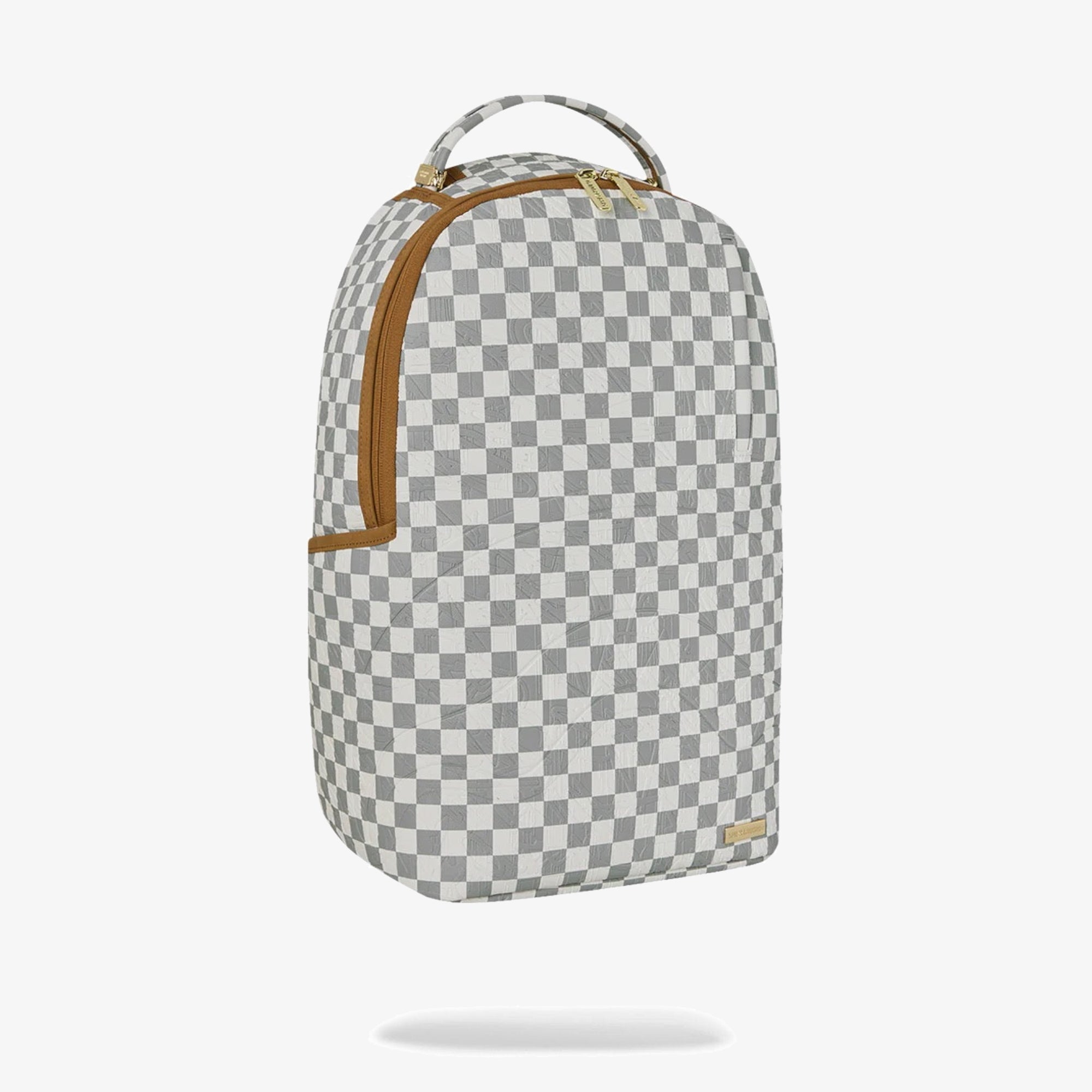 Унисекс раница Sprayground 3AM CREAM CHECK DLXSV BACKPACK - 910B8848NSZ отляво
