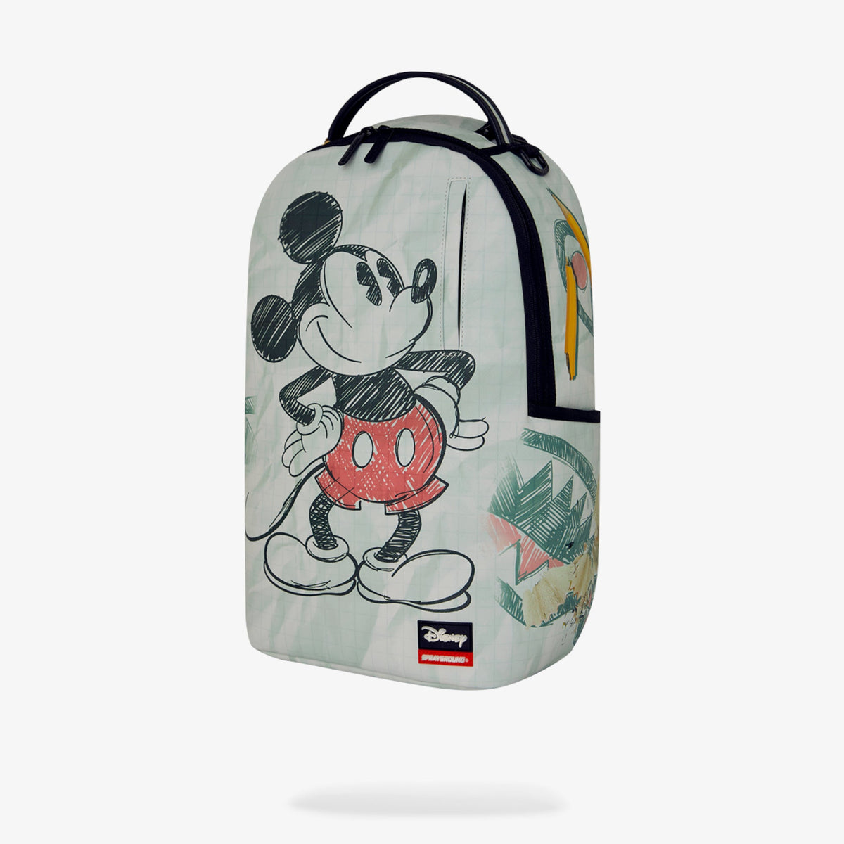 Унисекс раница Sprayground Disney Old School Mickey Sketch Backpack - 910B9128NSZ отдясно