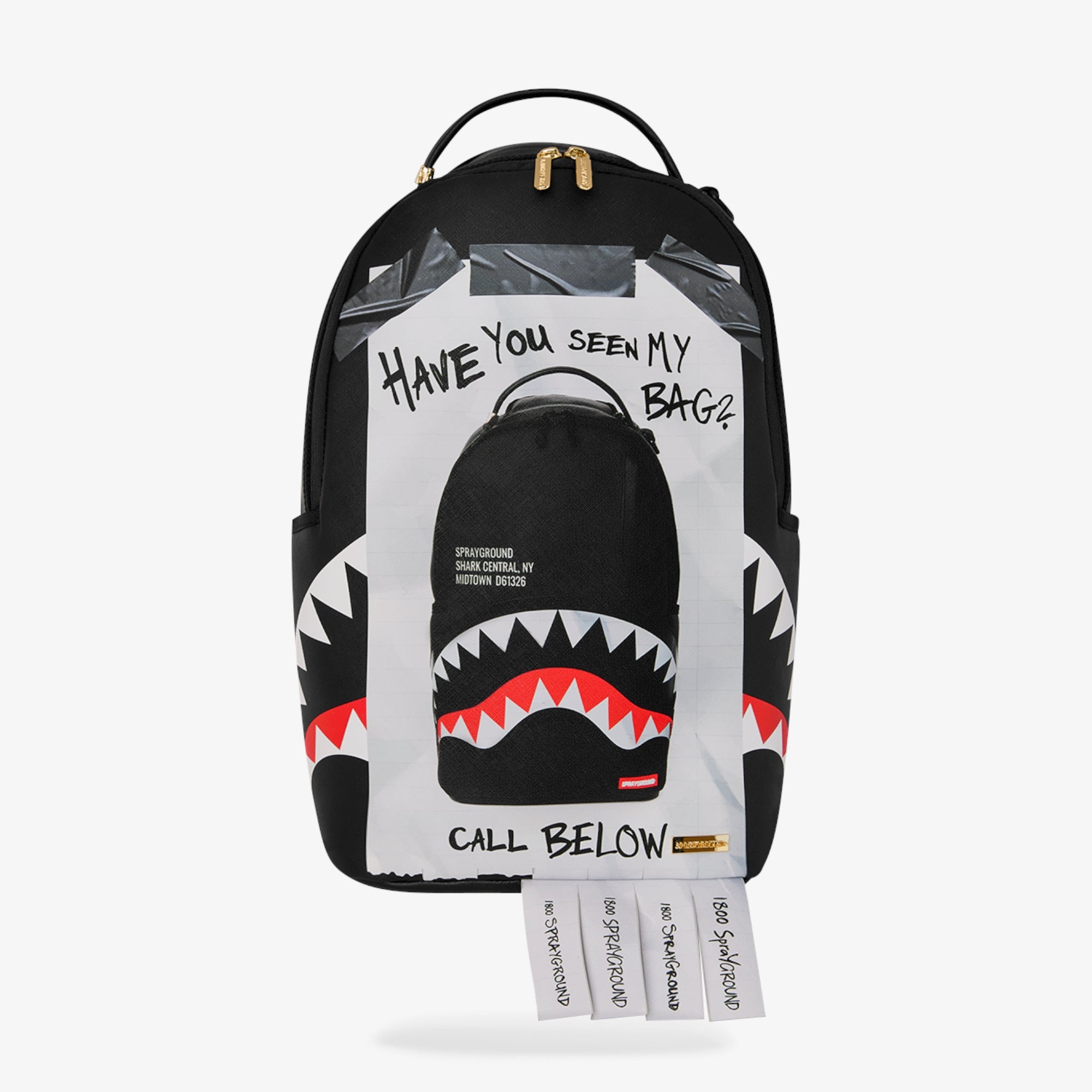 Унисекс раница Sprayground Missing Bag Flyer On Backpack - 910B8735NSZ