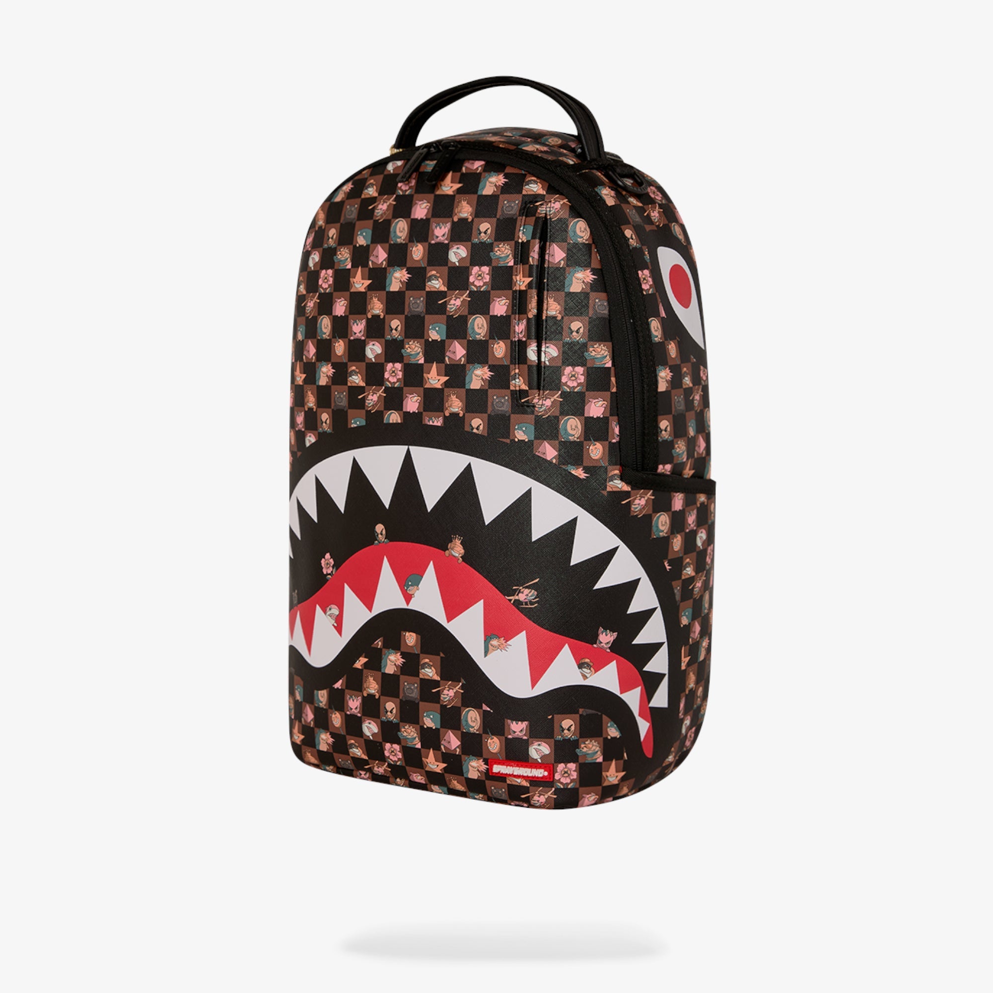 Унисекс раница Sprayground Peeking Characters Remix Backpack - 910B8768NSZ отдясно