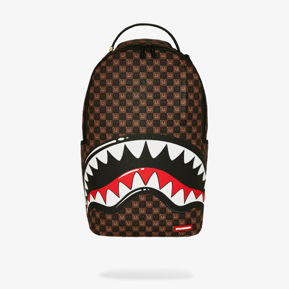 Унисекс раница Sprayground Sharks In Paris WTF Bubble Brown Check Backpack - 910B8634NSZ