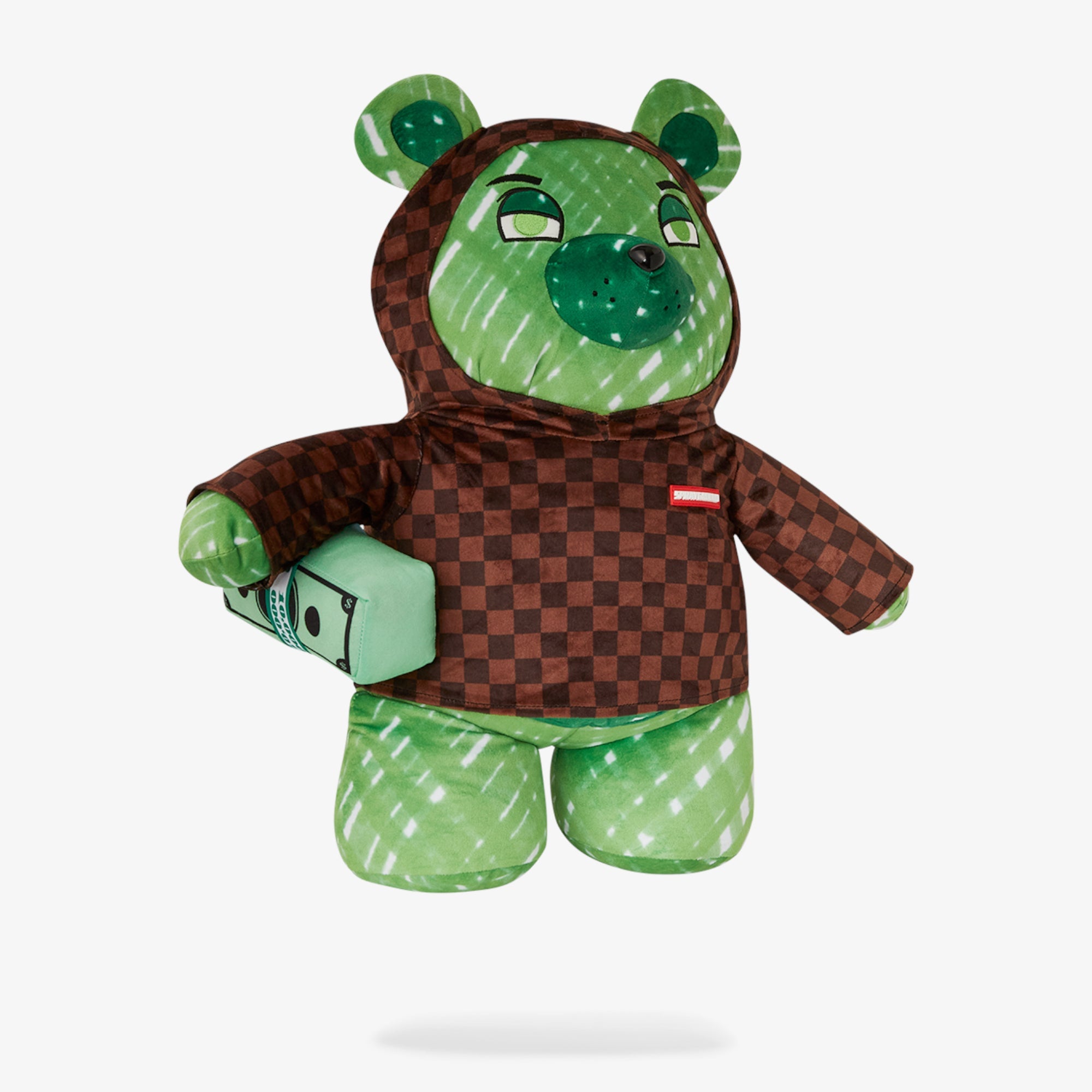Унисекс раница Sprayground Sip Fade Away Hoodie Moneybear Teddybear Backpack - 910B6630NSZ отстрани