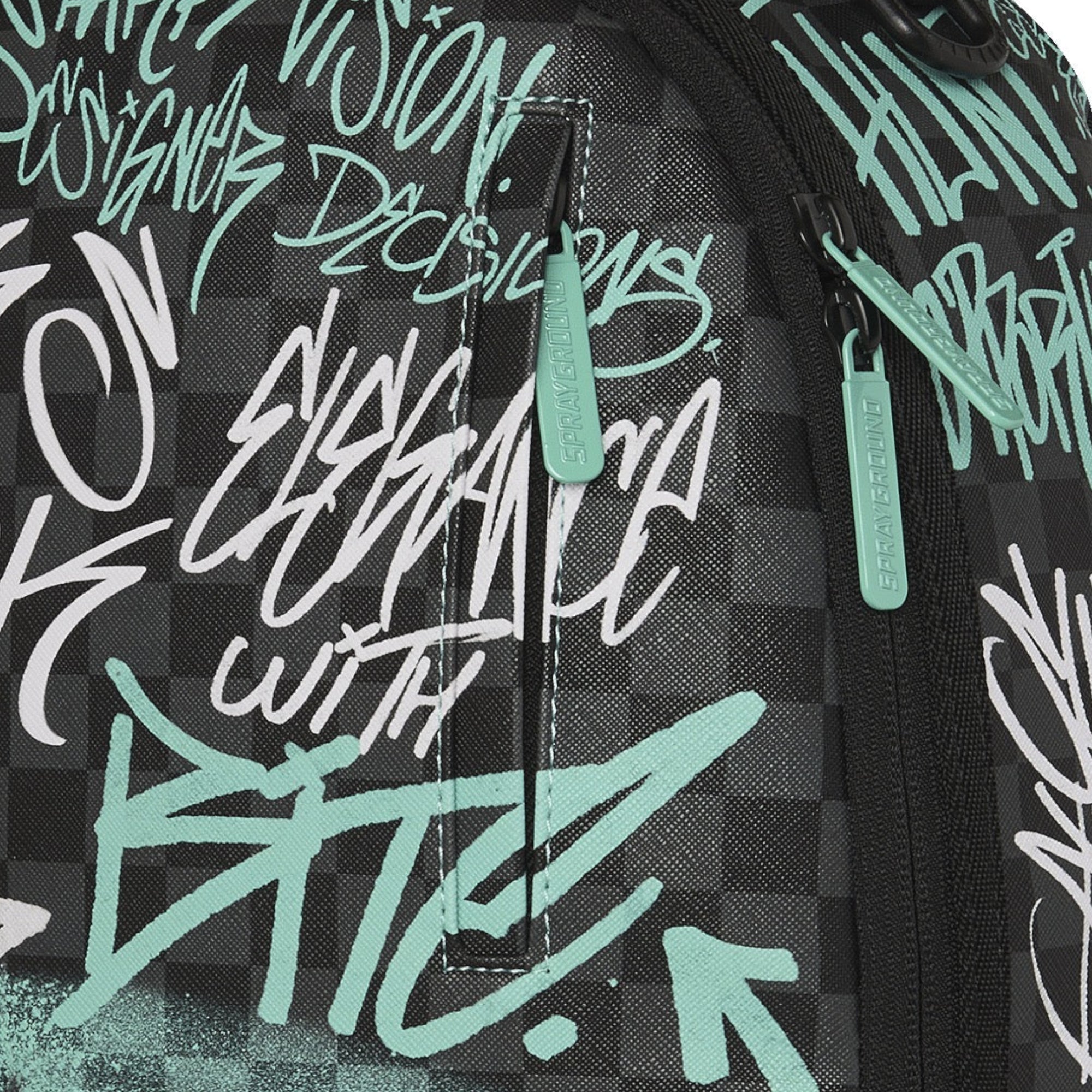 Sprayground Spray Poetry III DLXSV Backpack - 910B8754NSZ детайл джоб