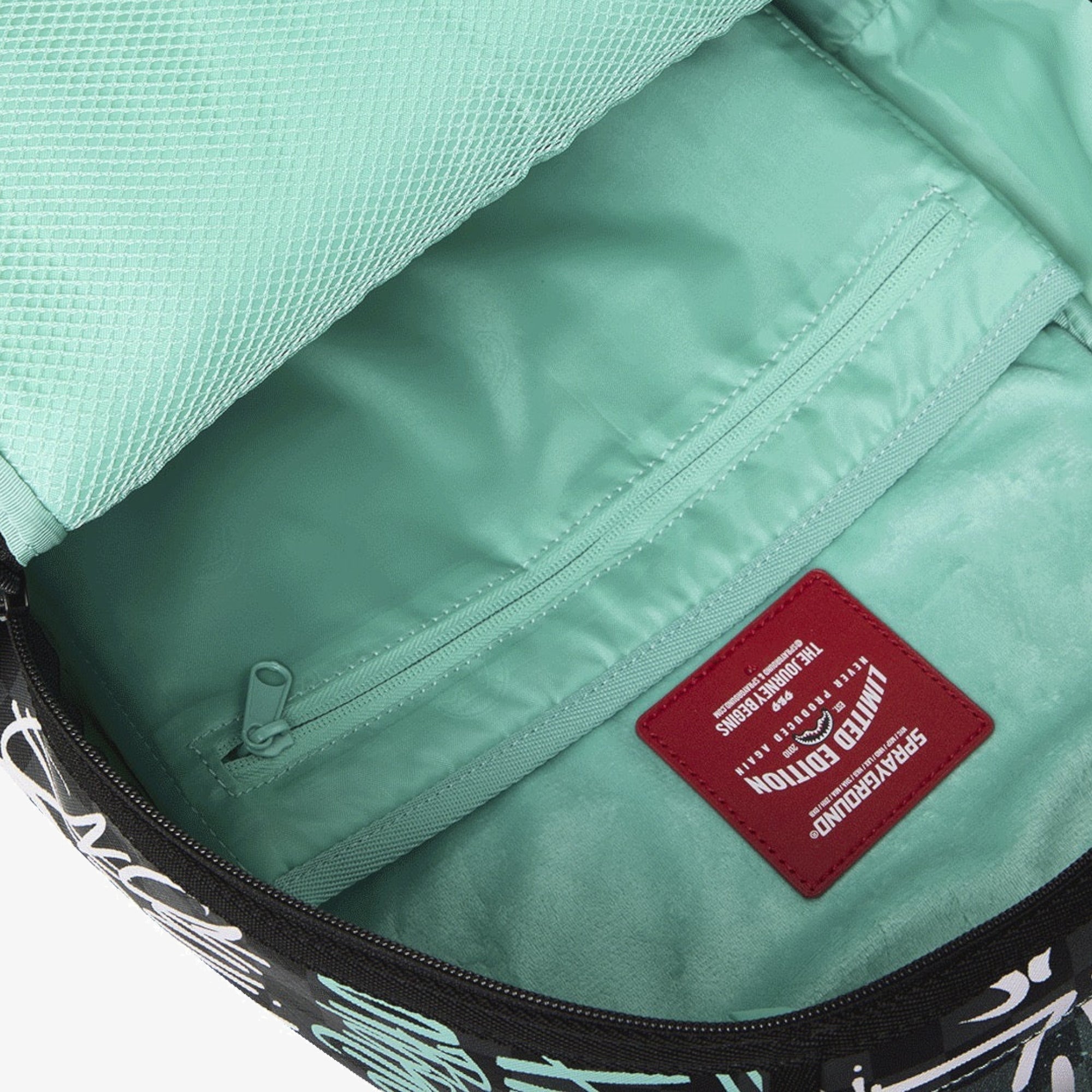 Sprayground Spray Poetry III DLXSV Backpack - 910B8754NSZ детайл вътрешно отделение