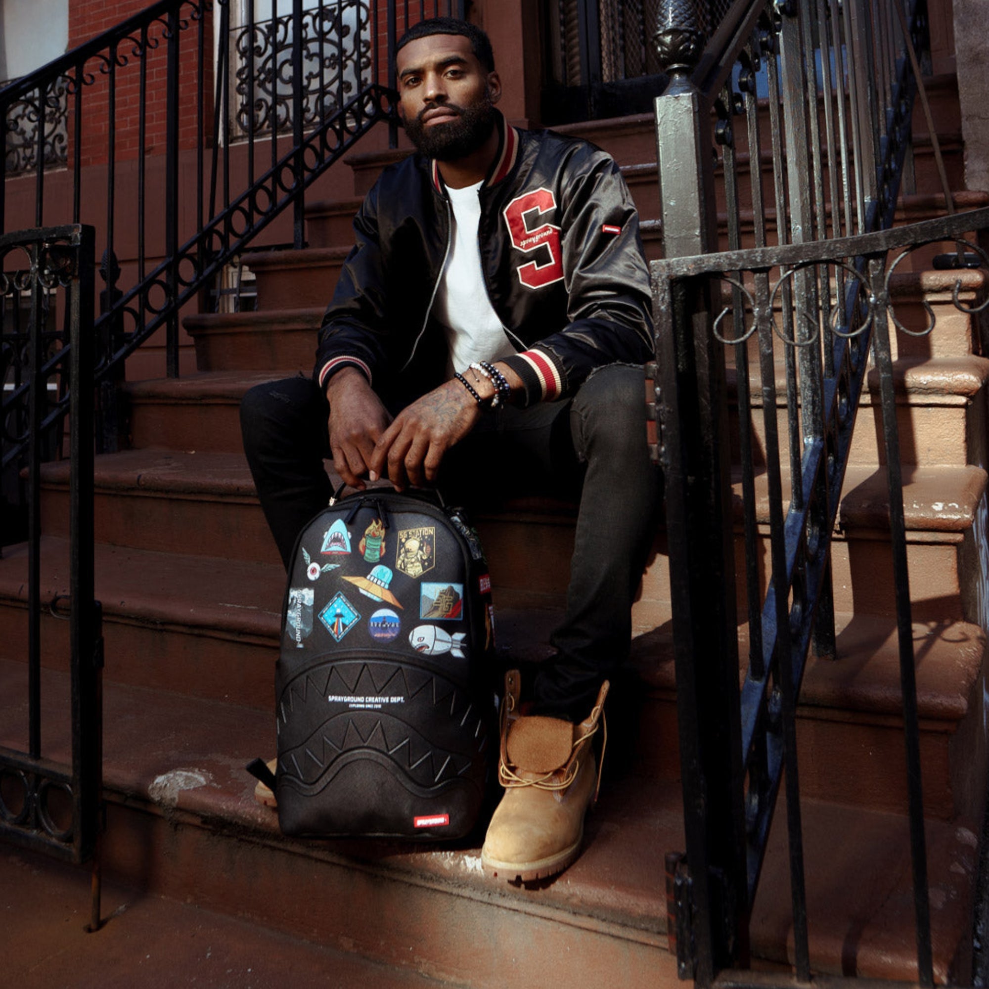 Унисекс раница Sprayground Cargo Patches Backpack - Airhouse