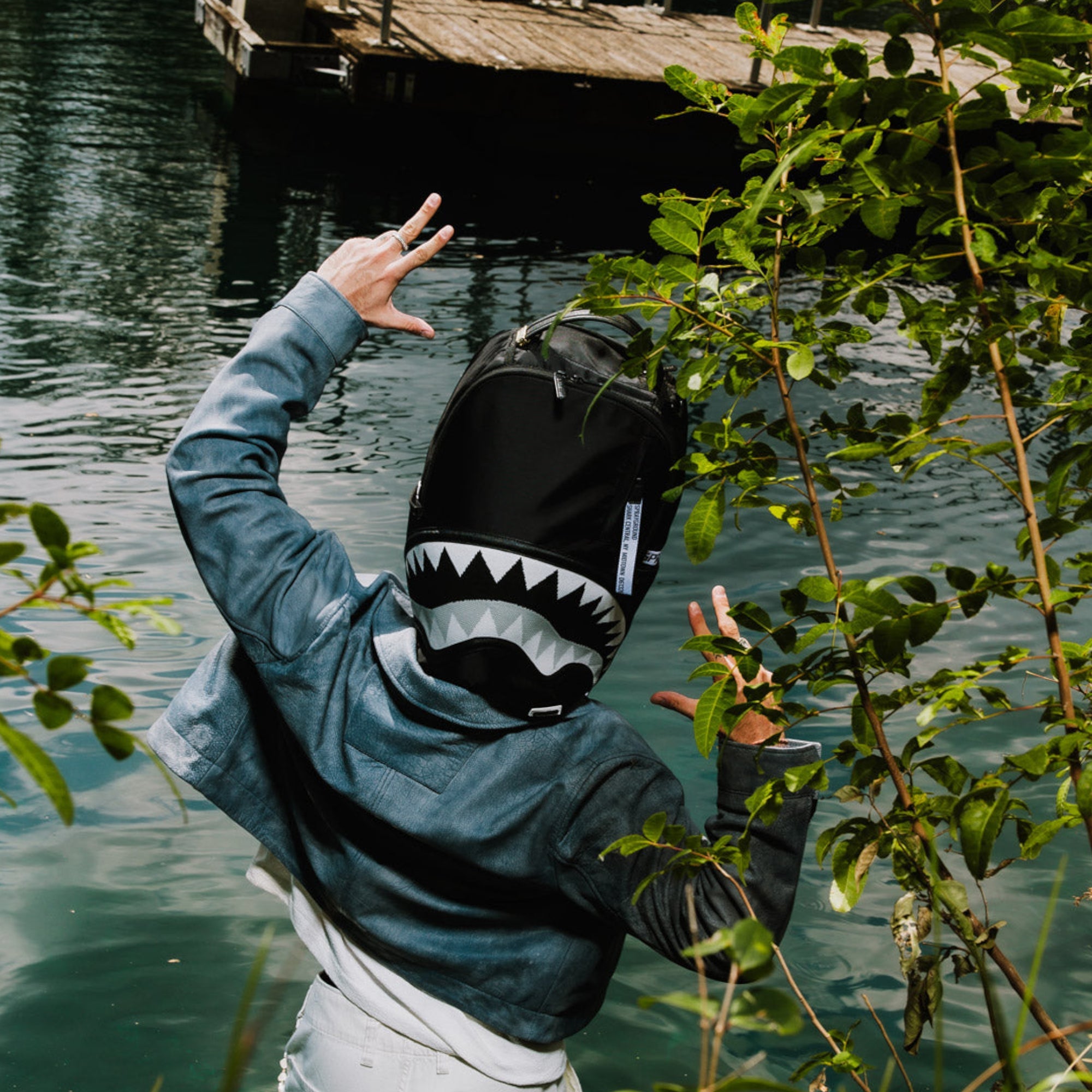 Унисекс раница Sprayground Shark Danger Zone Backpack - Airhouse