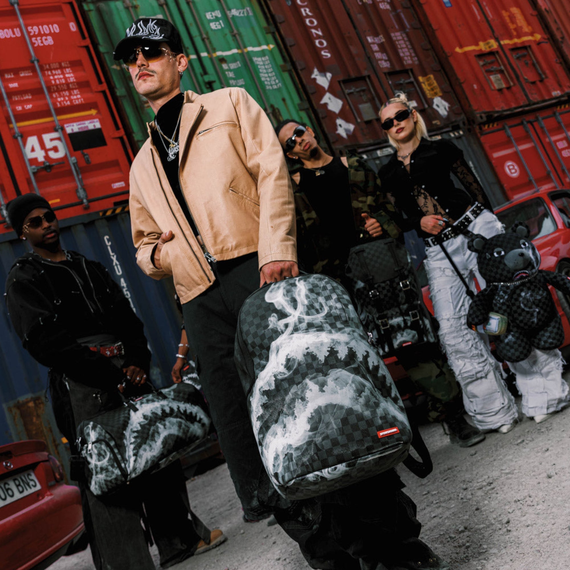 Унисекс раница Sprayground Sip N' Smoke Backpack - Airhouse