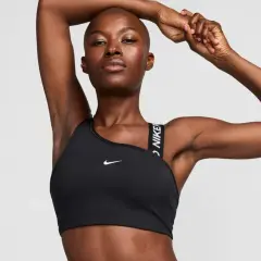 Pro Swoosh Asymmetrical Medium-Support Padded Sports Bra