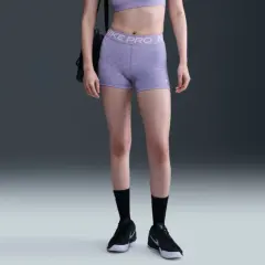 Pro Mid-Rise Printed Biker Shorts