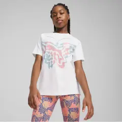 PUMA BUTTERFLY VIBE Logo Tee - AirHouse PUMA BUTTERFLY VIBE Logo Tee