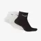 Cushioned Ankle Socks (3 Pairs) - 5021