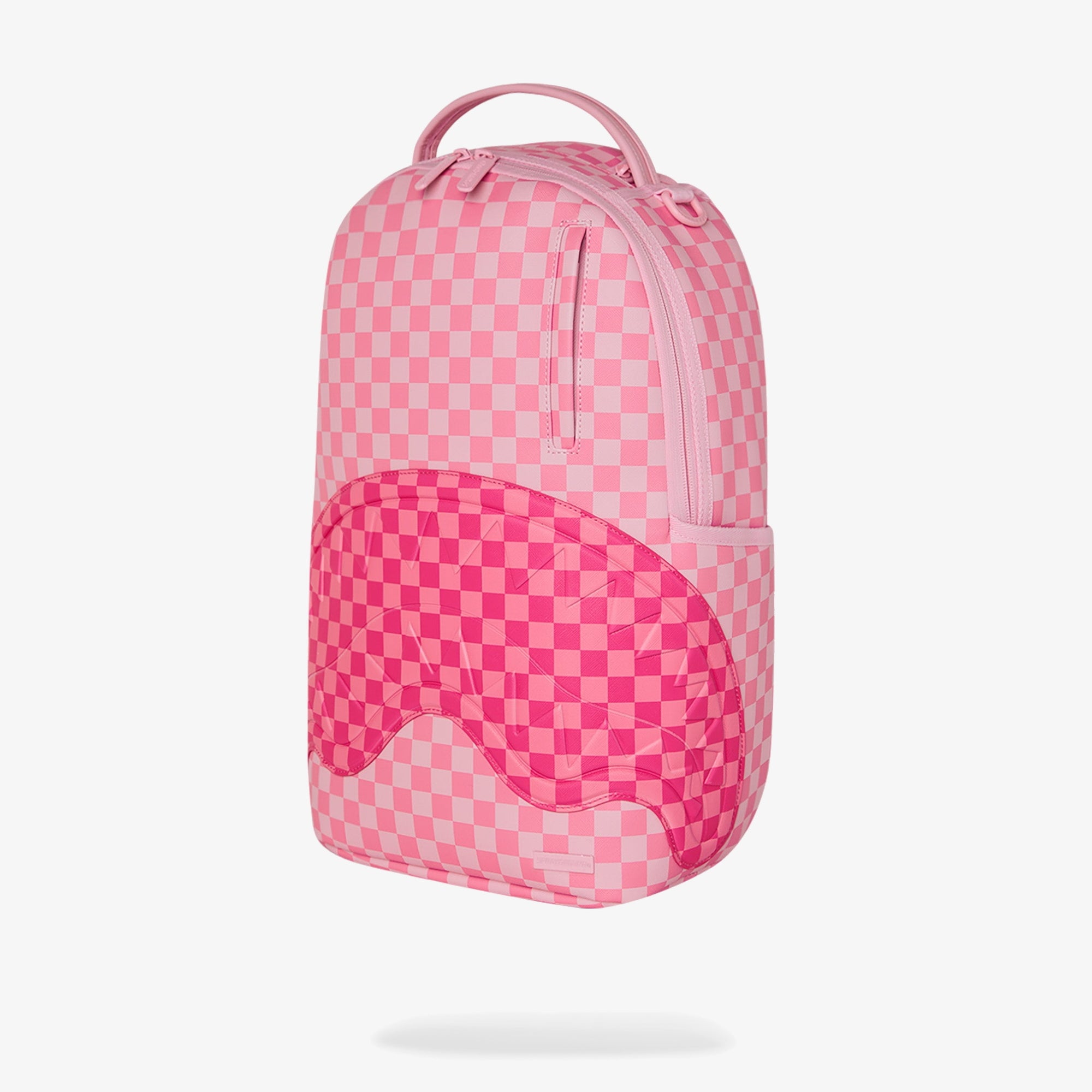 Унисекс раница Sprayground Pink Sharks In Paris Patch Backpack - 910B8717NSZ детайл отстрани