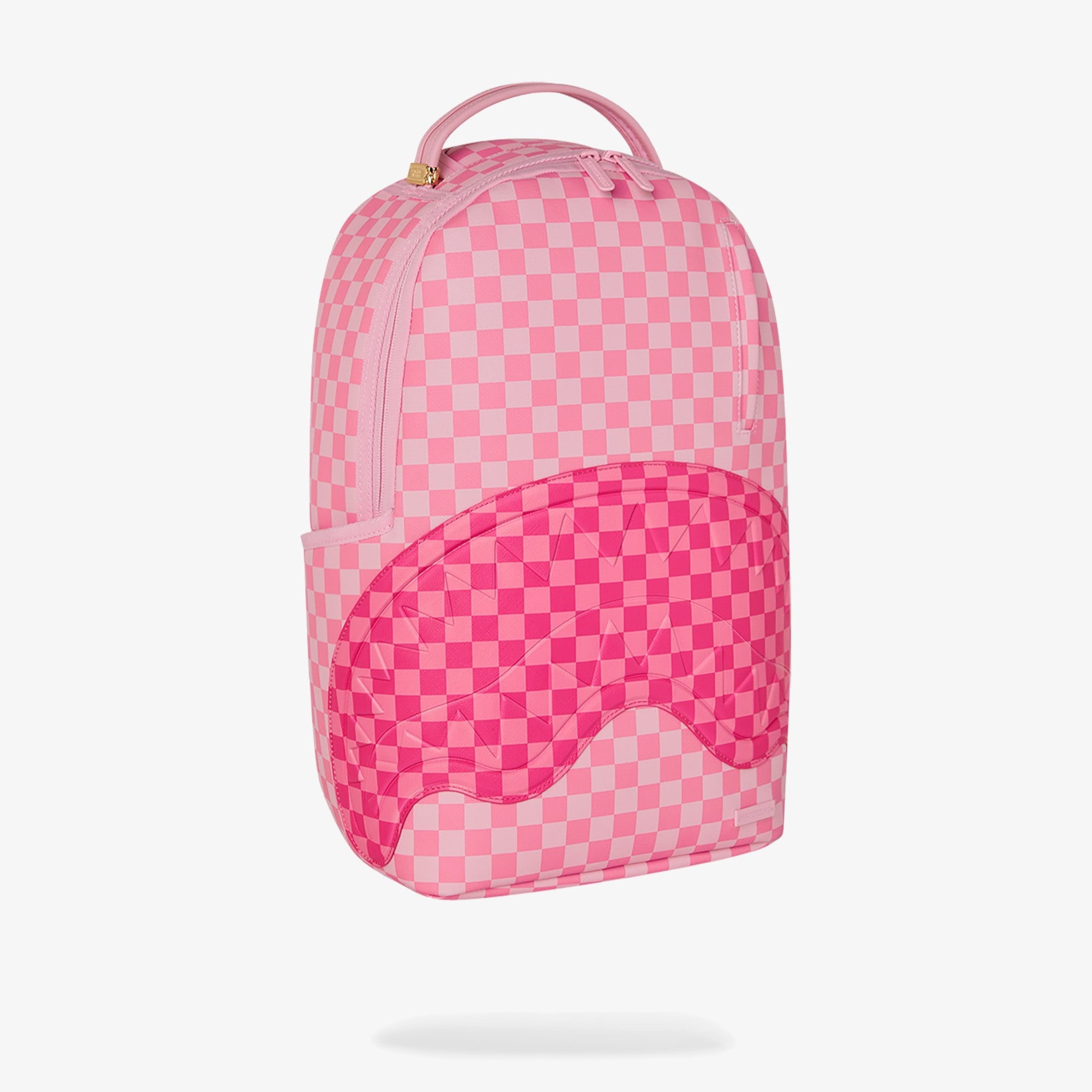 Унисекс раница Sprayground Pink Sharks In Paris Patch Backpack - 910B8717NSZ под ъгъл