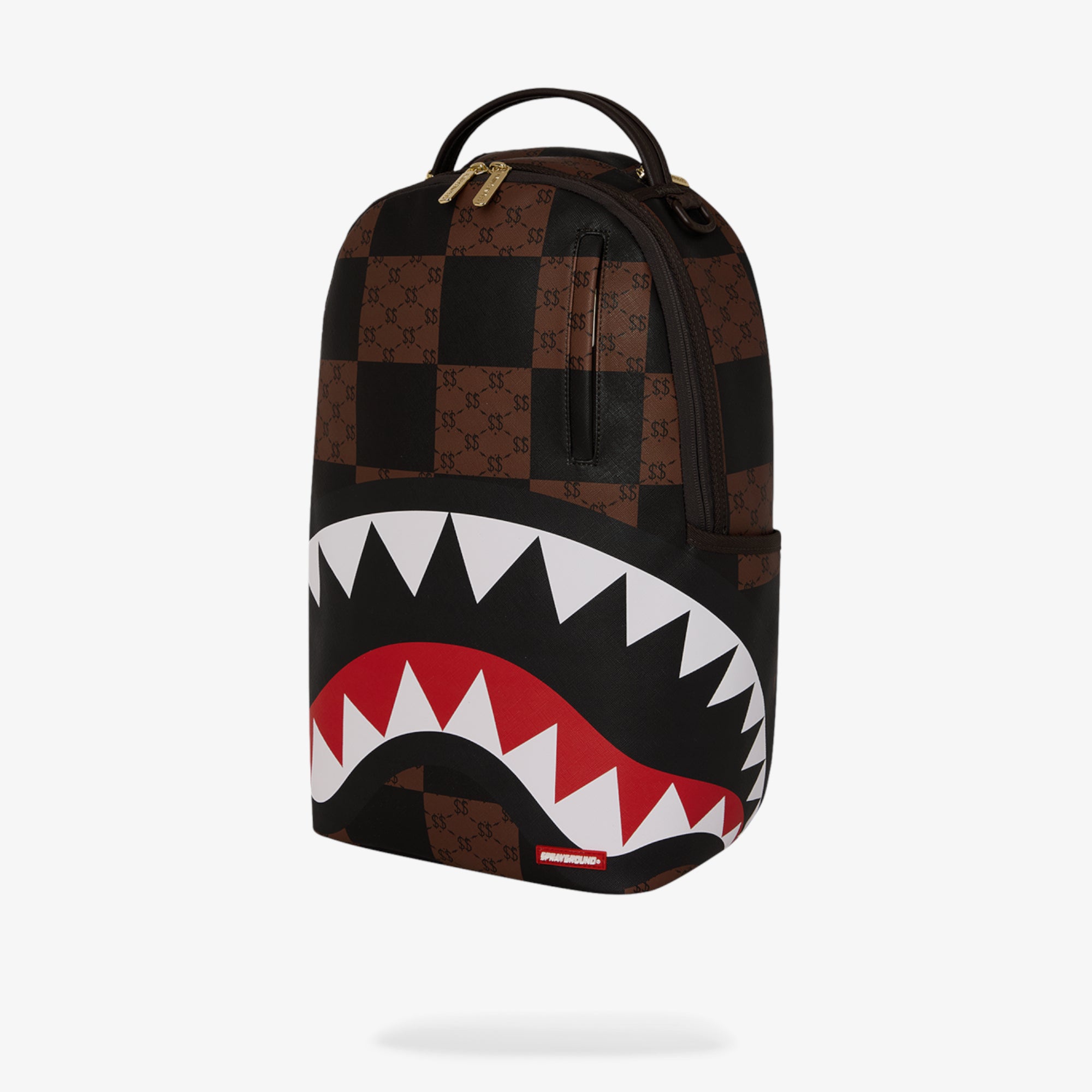 Унисекс раница Sprayground Enlarged Check Paris Backpack - 910B6263NSZ отдясно