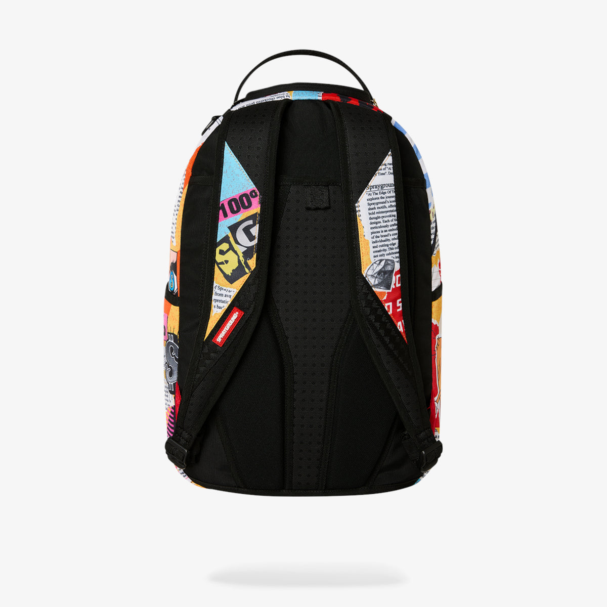 Унисекс раница Sprayground Lips Magazine Collage Backpack - 910B8674NSZ отзад