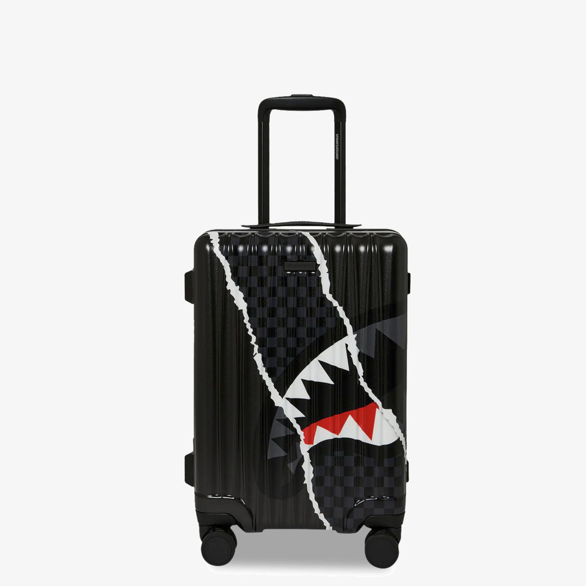 Унисекс куфар Sprayground Center Rip Revealing Gray Check Carry-On Luggage - 910CL323NSZ