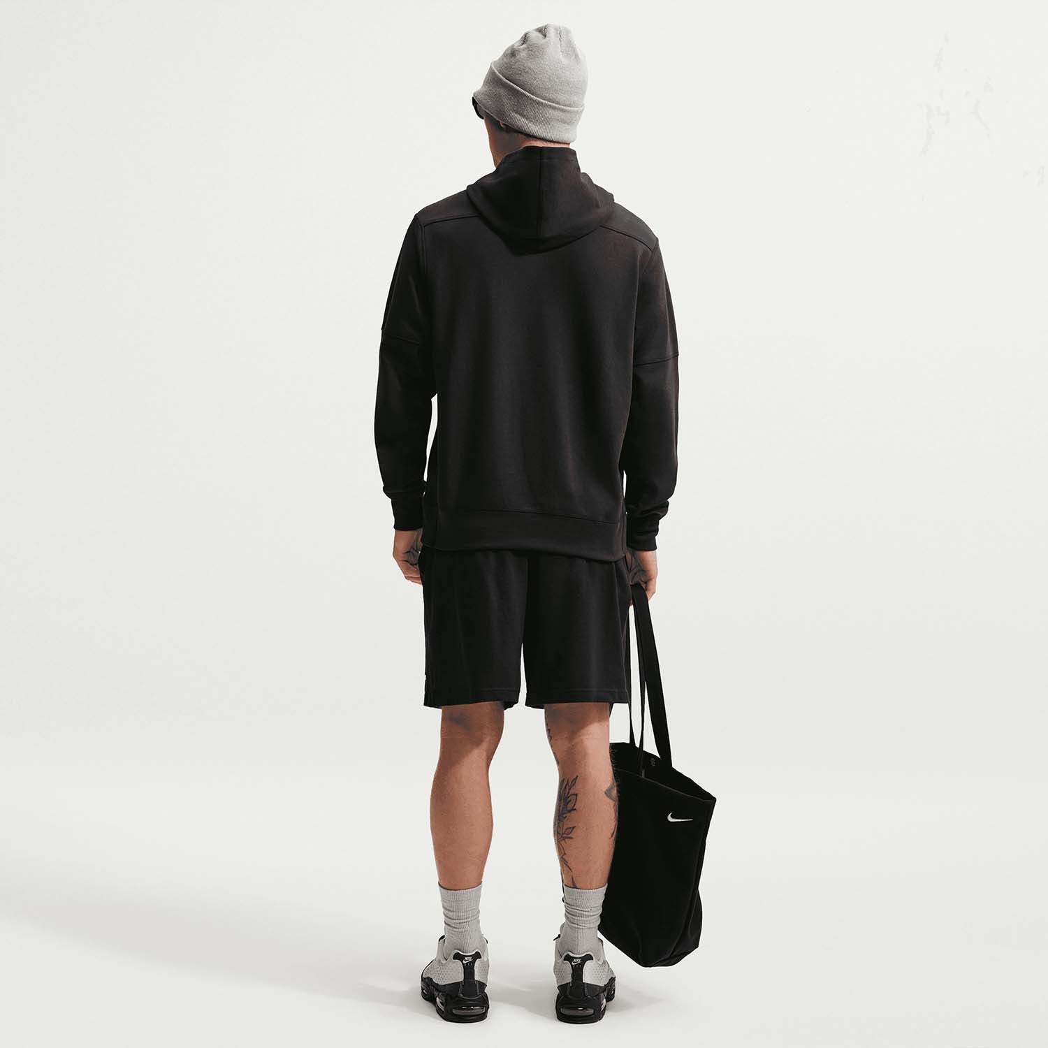 Мъжко худи Nike Club Varsity Hoodie - IO1383-010 модел отзад