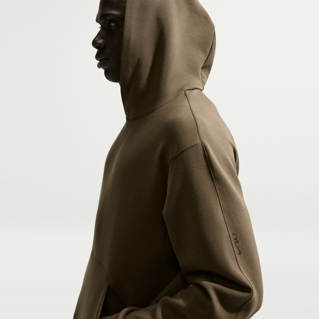 Мъжко худи Nike 24.7 ImpossiblySoft Dri-FIT Pullover Hoodie - IR8807-212 отпред