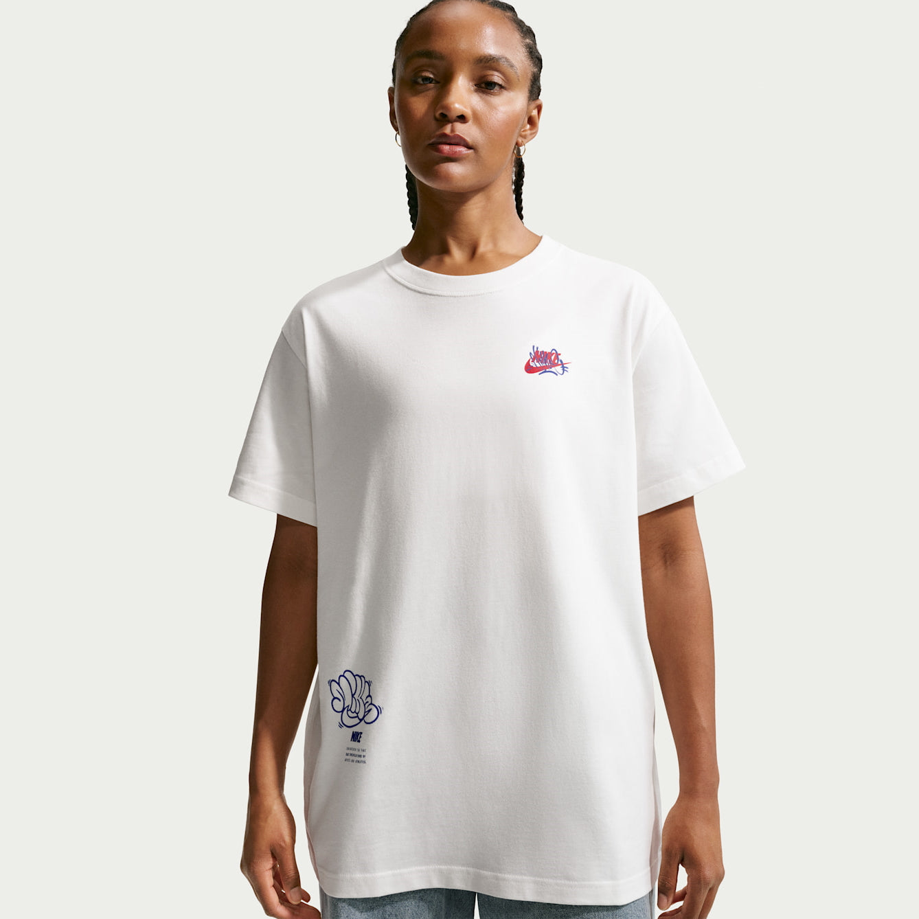 Дамска тениска Nike Sportswear Classic Oversized T-Shirt - IV5485-133