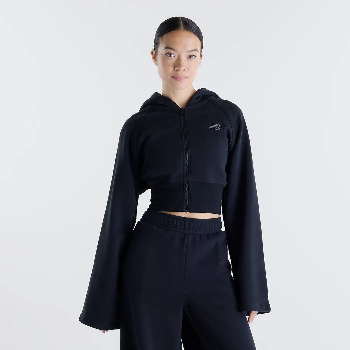 Дамско яке New Balance Brushed Coastal Fleece Full Zip Jacket - WJ62Q0WVBK