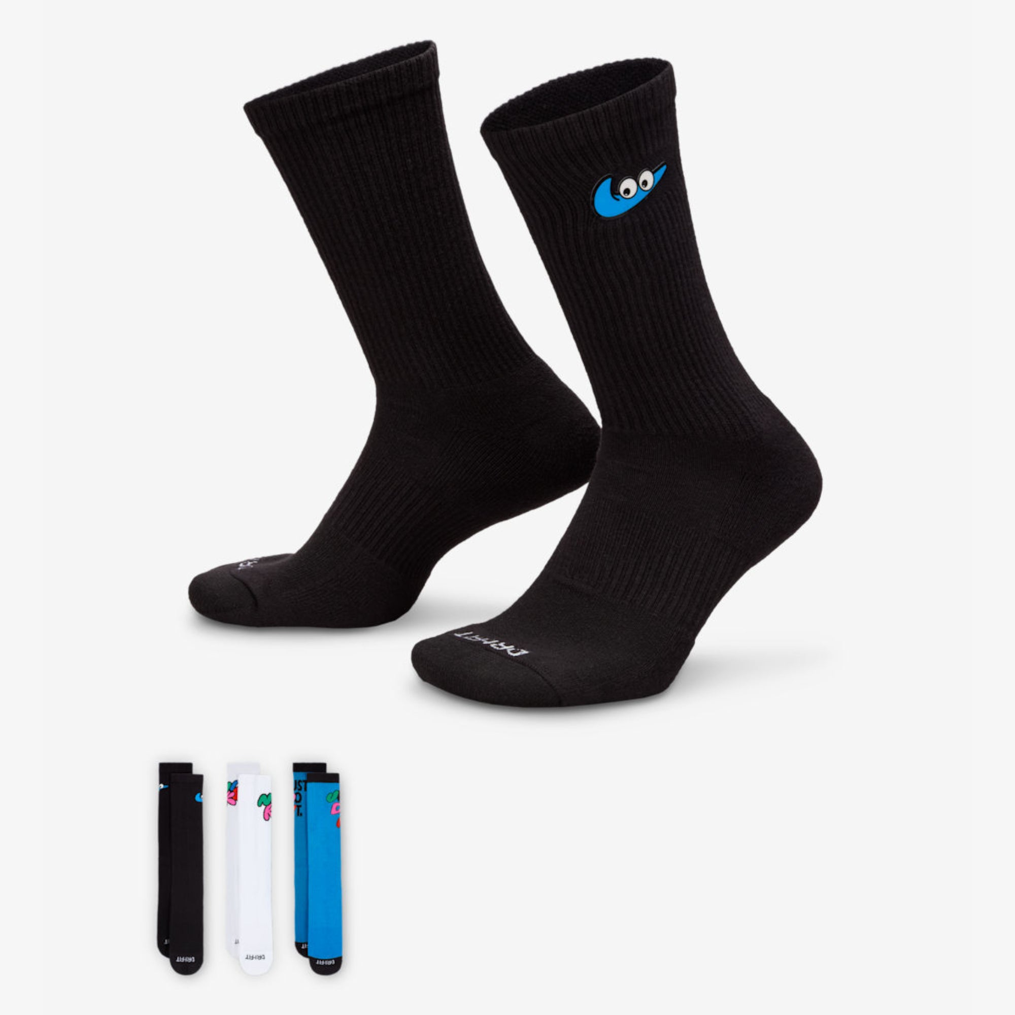 Чорапи Nike Everyday Plus Cushioned Crew Socks (3PRS) - Airhouse