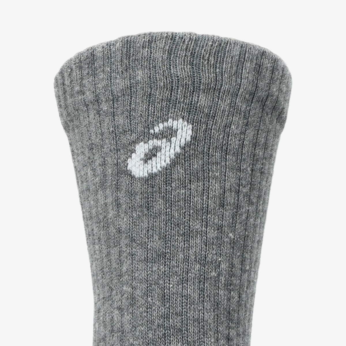 Чорапи Аsics Crew Socks (3 Pairs) - 3033C298-960 детайл лого сив