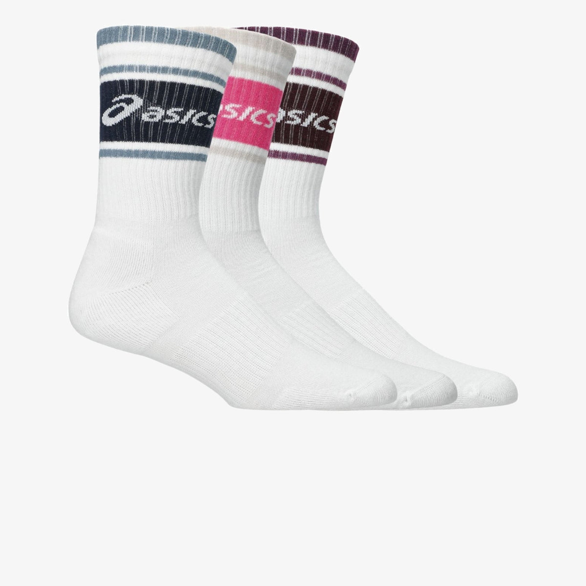 Чорапи Asics Logo Crew Socks (3 Pairs) - 3033C295-500 отстрани
