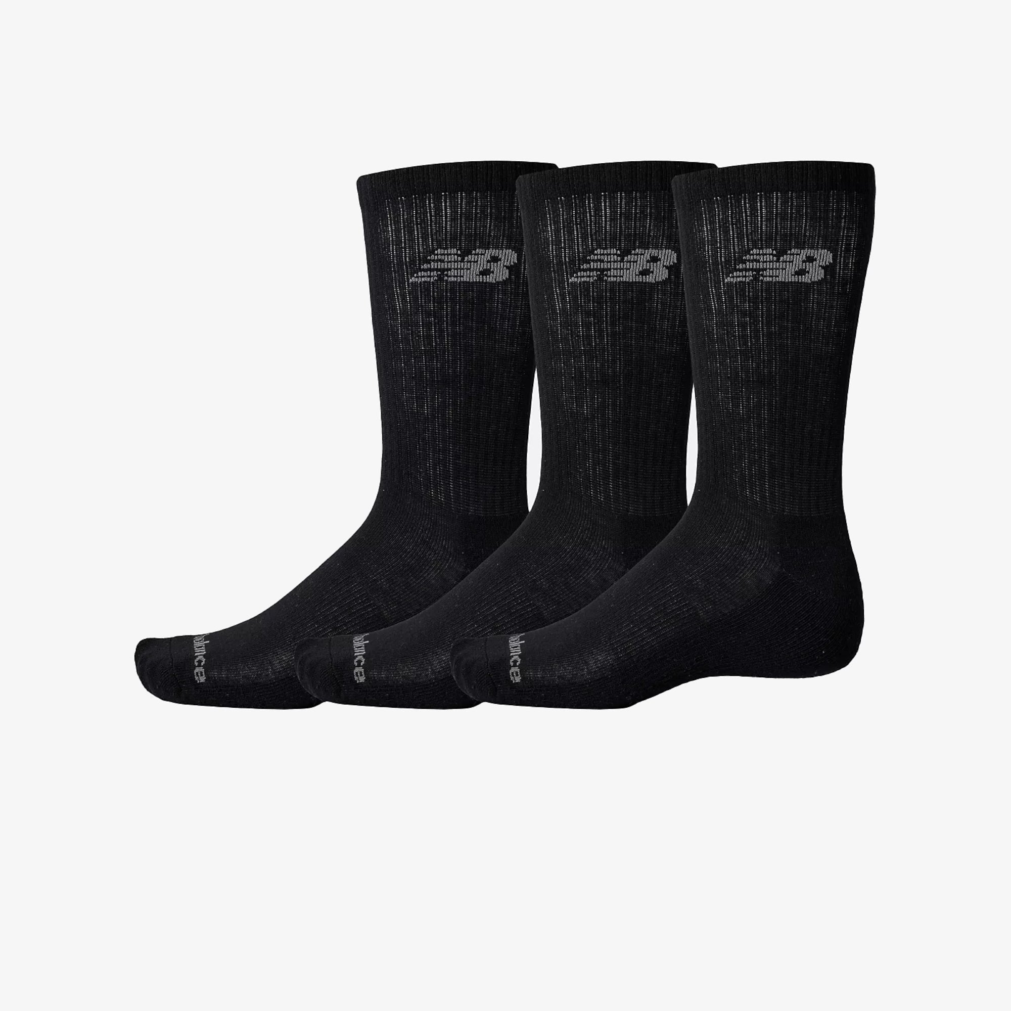 Чорапи New Balance Performance Basic Crew Socks (3 Pairs) - LAS51423BK